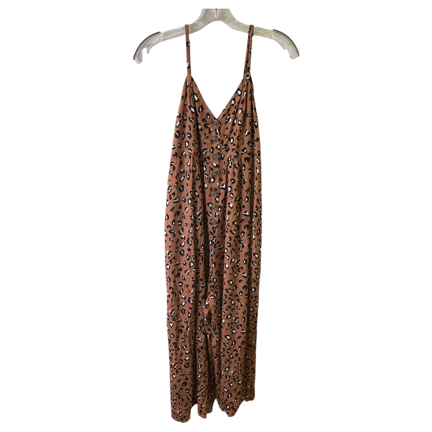 Jumpsuit By Cme In Animal Print, Size:S