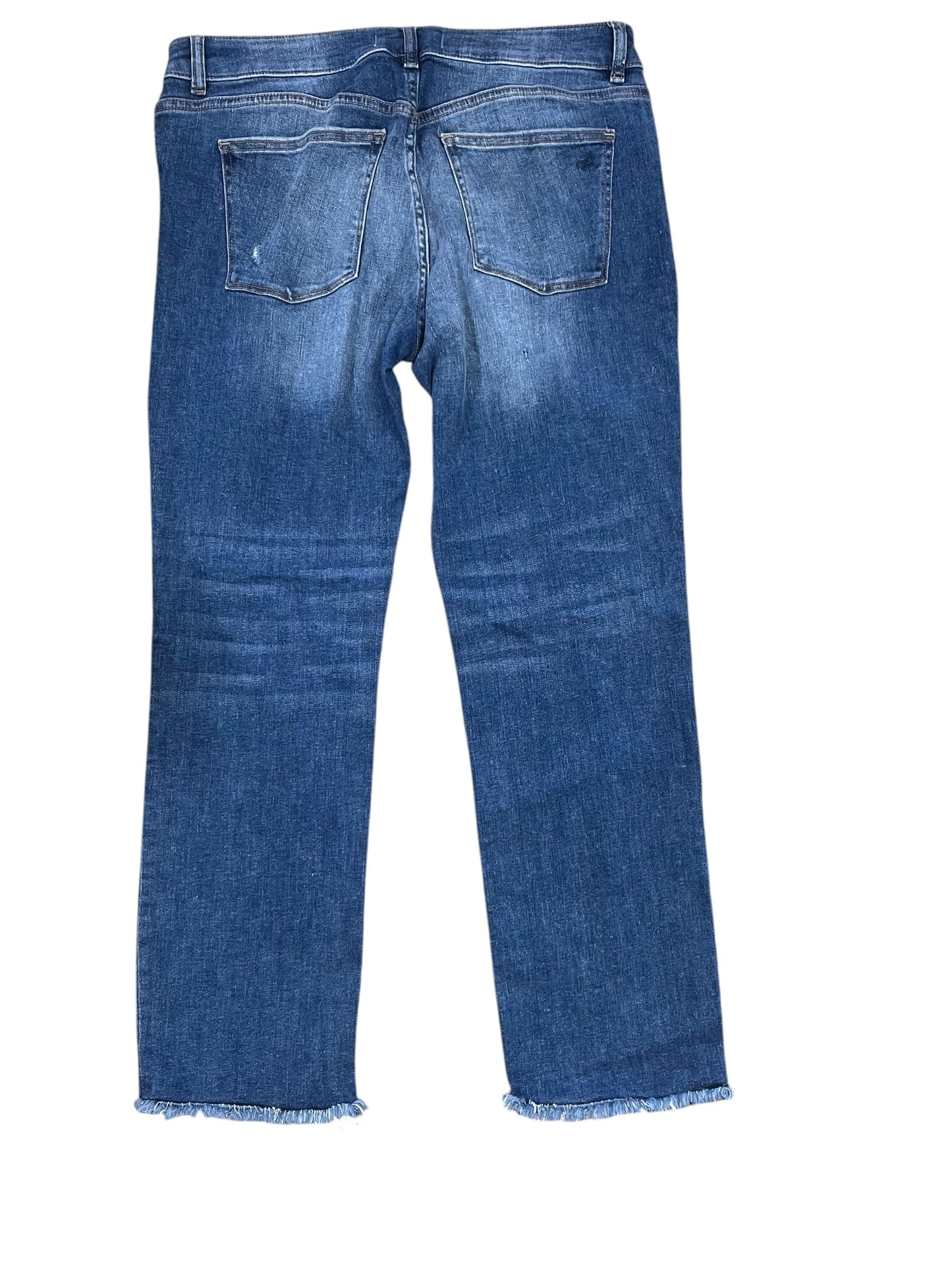 Jeans Straight By Dl1961 In Blue Denim, Size:12
