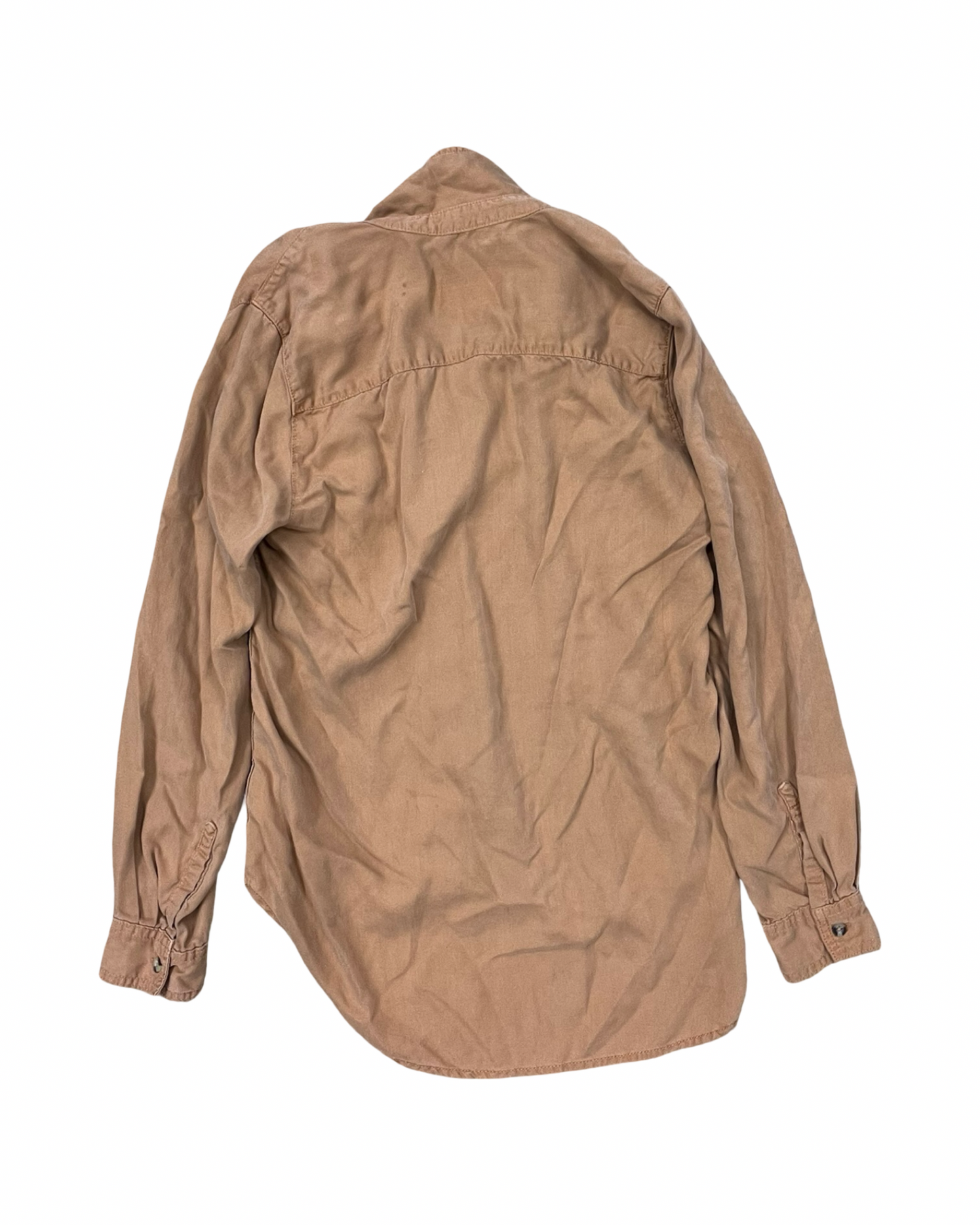 Blouse Ls By Lola River In Copper, Size:S