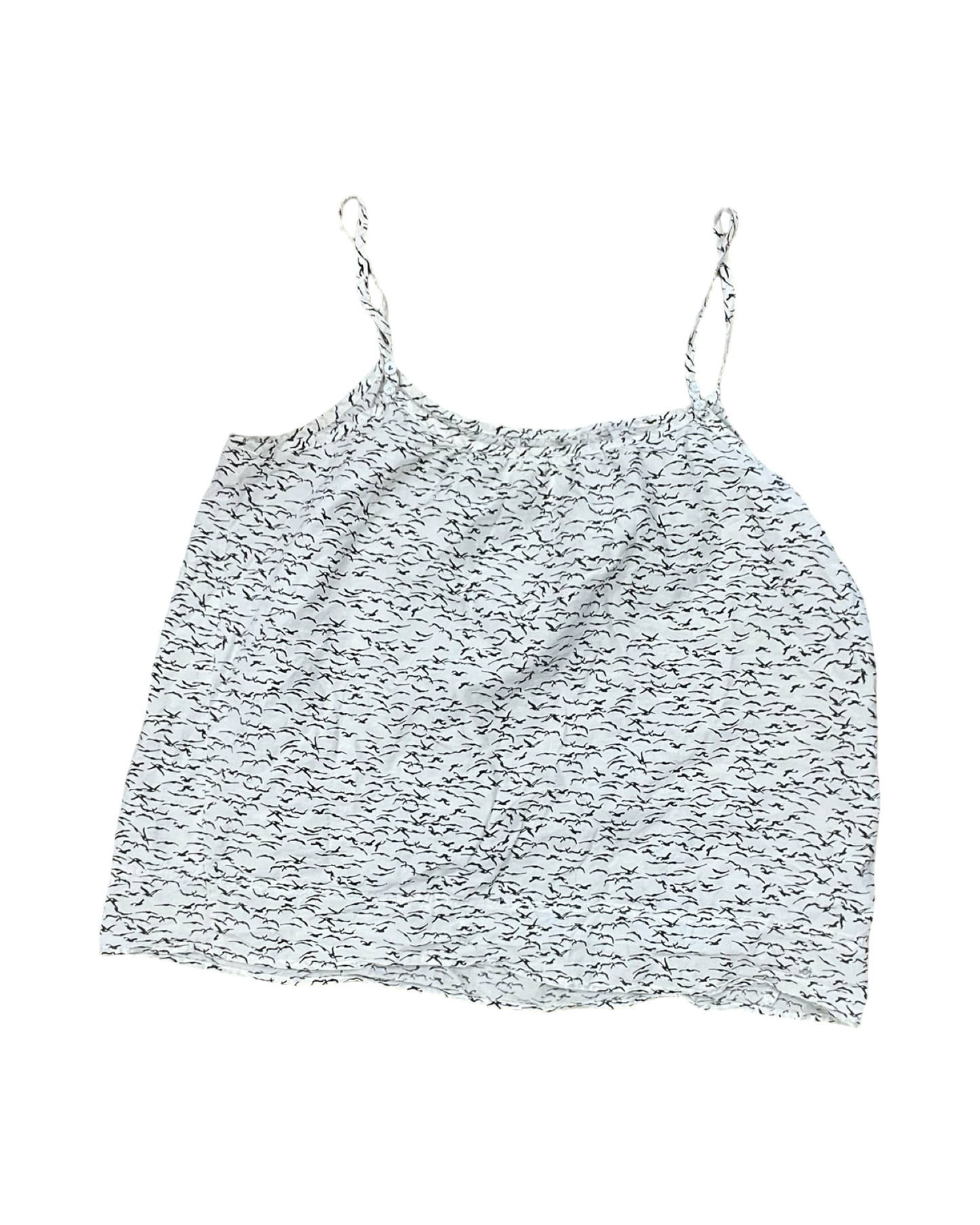Top Sleeveless By Clothes Mentor In Black & White, Size:Xl