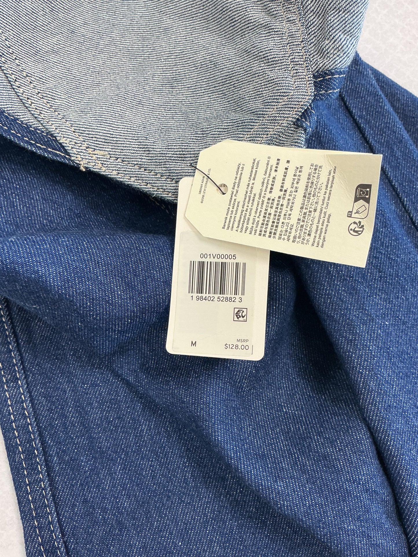 Overalls By Levis In Blue Denim, Size:M