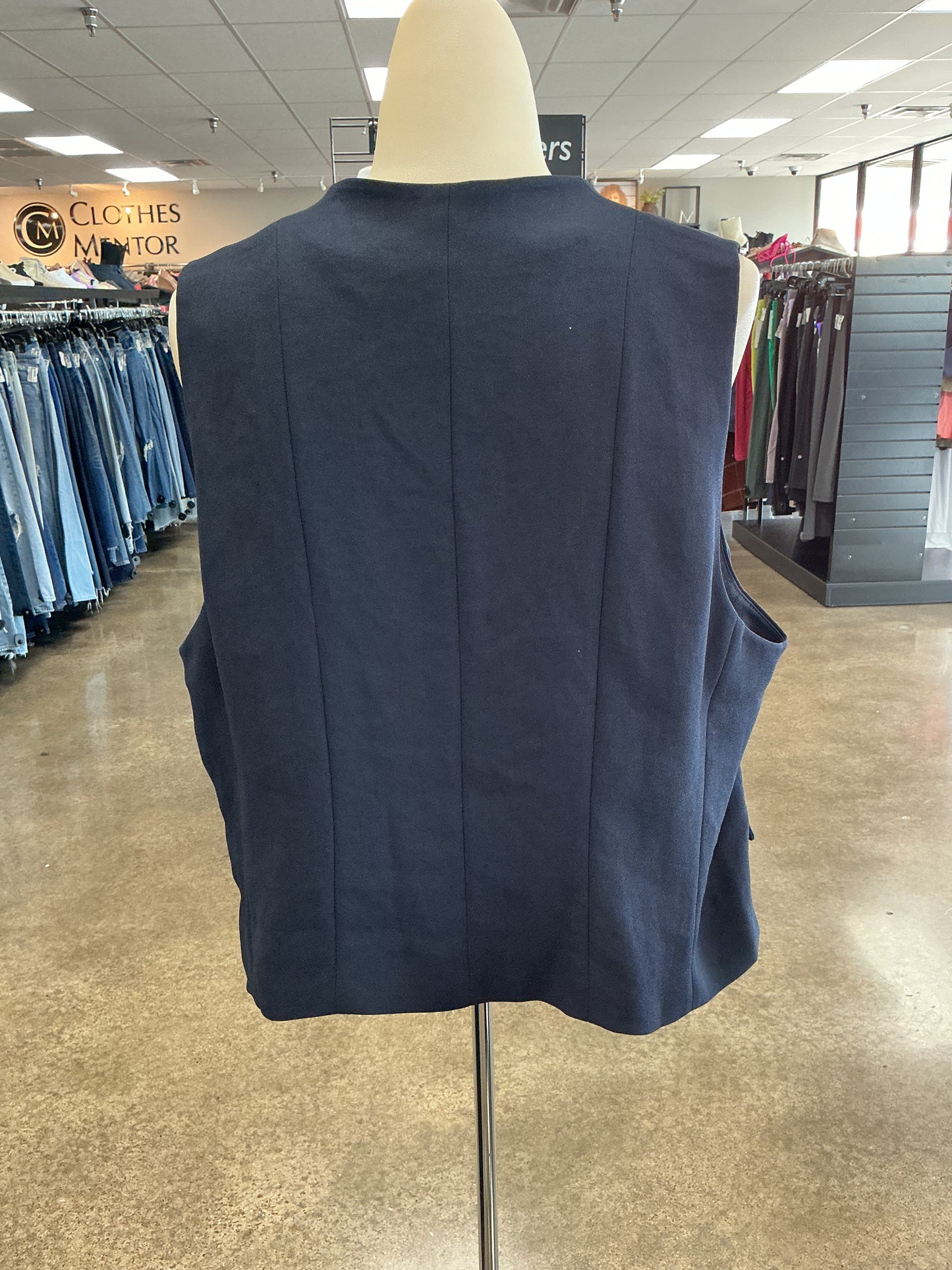 Vest Other By Spanx In Navy, Size:1X