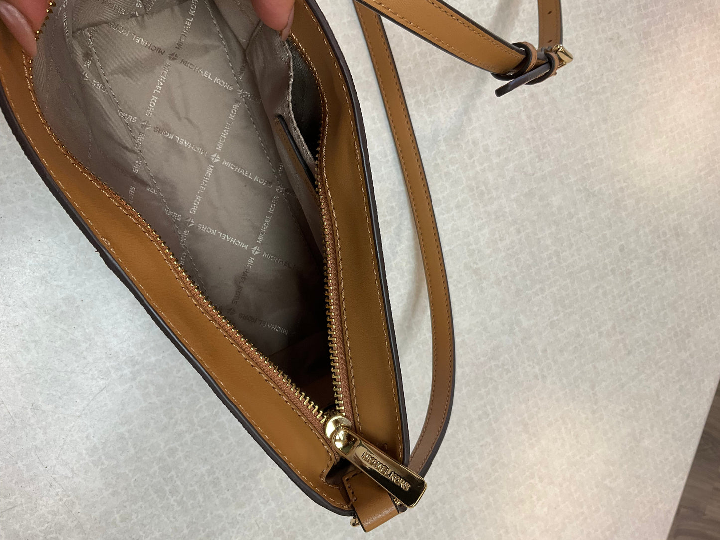 Crossbody Designer By Michael Kors, Size: Small