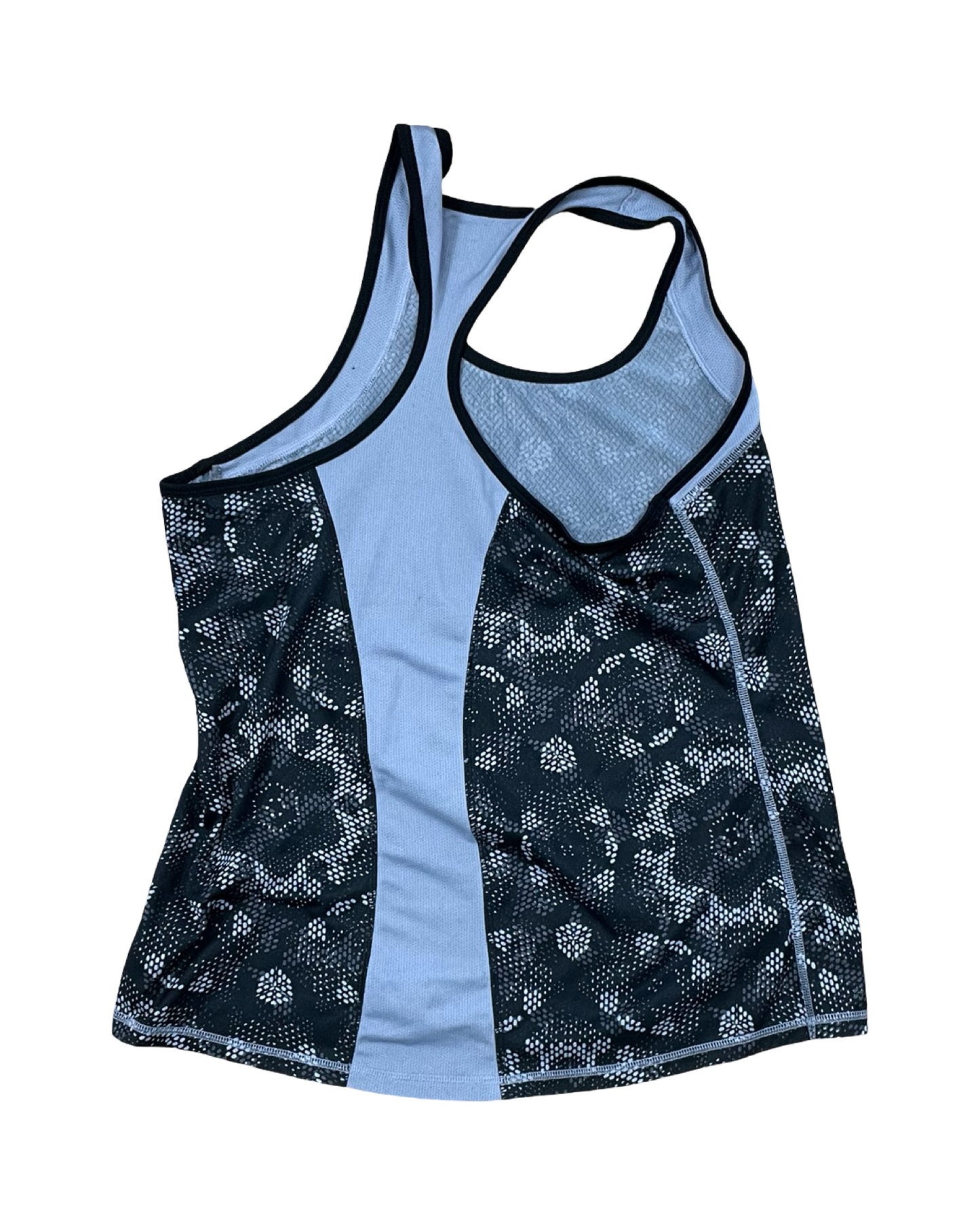 Athletic Tank Top By Champion In Black & Grey, Size:L