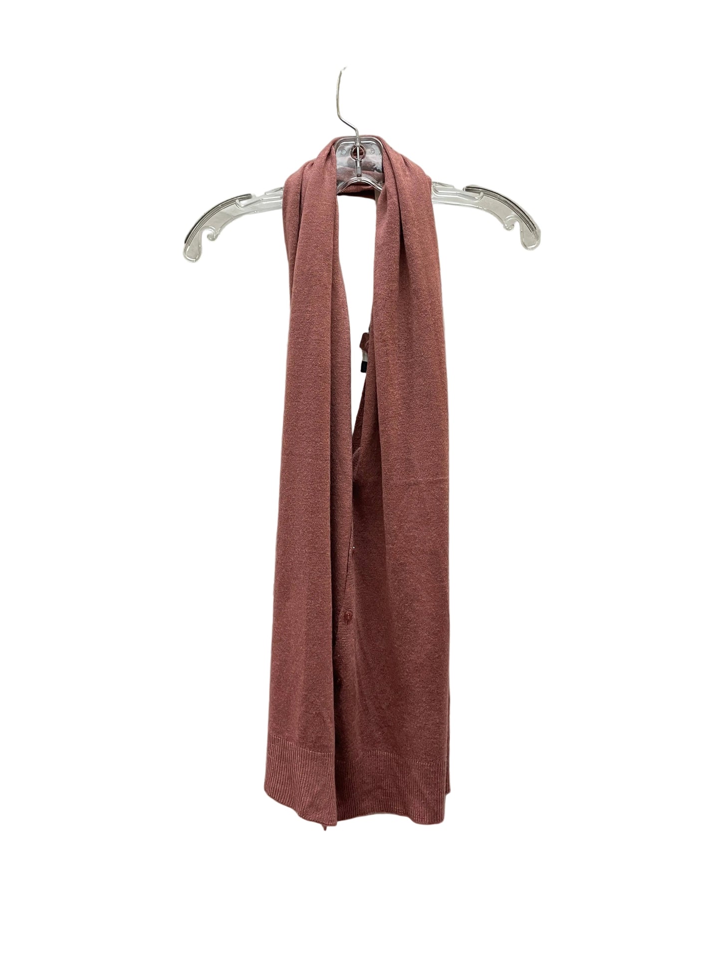 Vest Sweater By Simply Noelle In Mauve, Size:Osfm