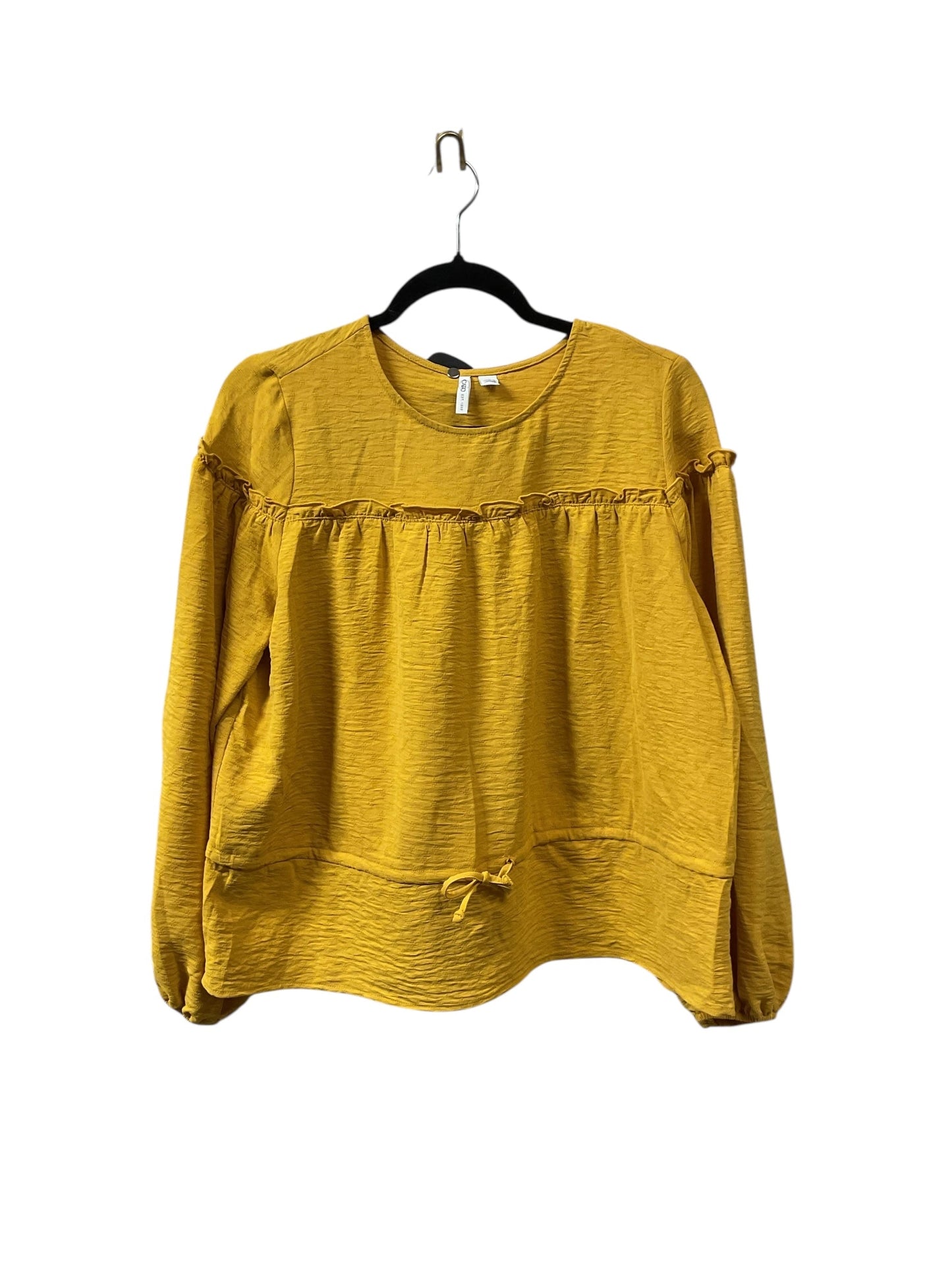Top Ls By Cato In Yellow, Size:S