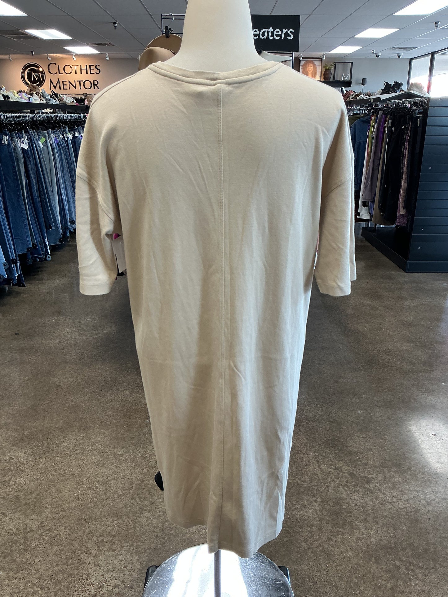 Dress Casual Midi By Babaton In Tan, Size:S