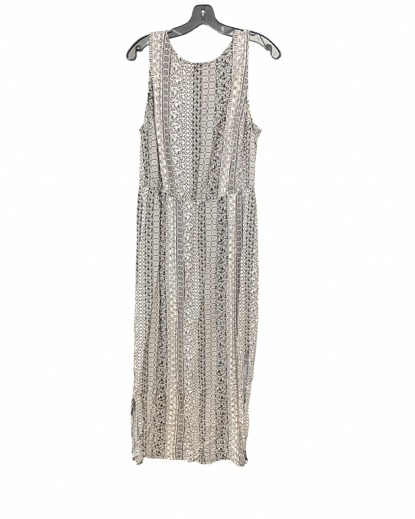 Dress Casual Maxi By Tribal In Black & Tan, Size:L