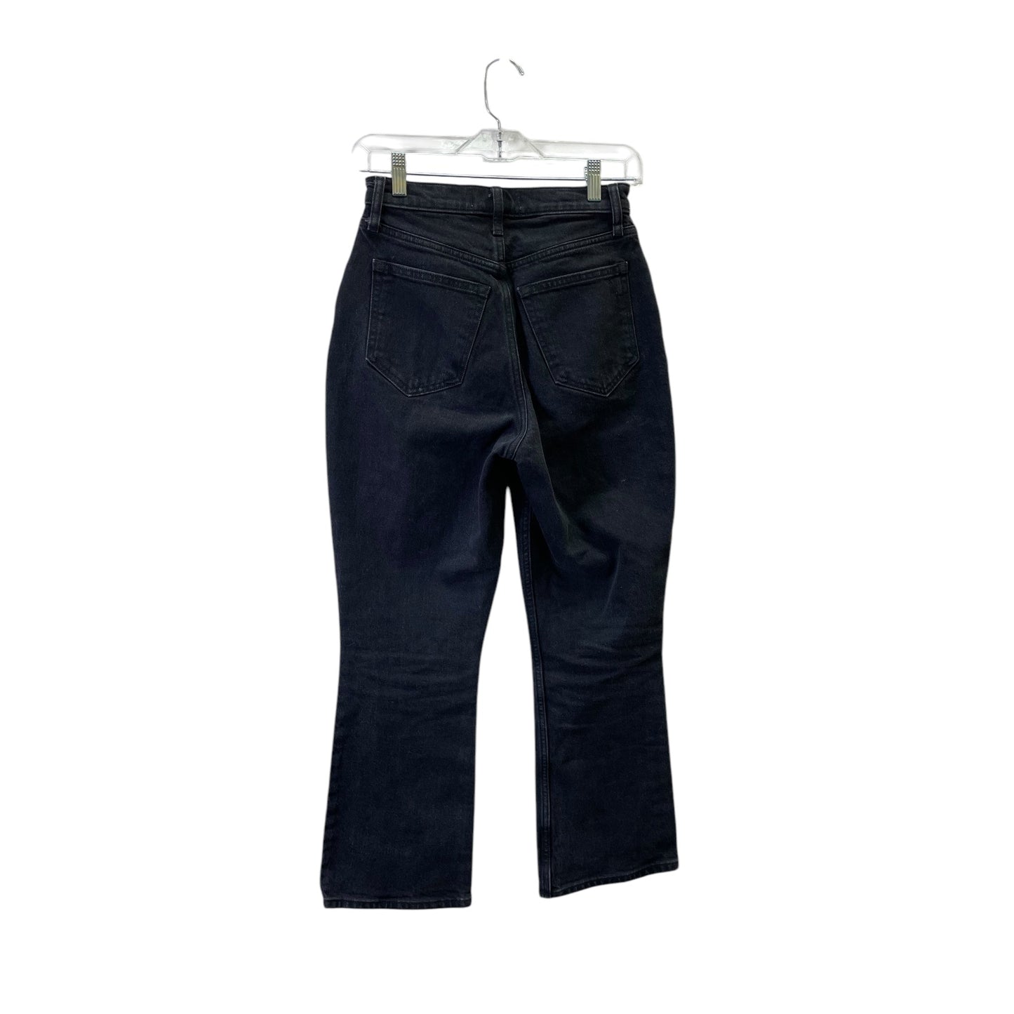 Jeans Flared By Abercrombie And Fitch In Black Denim, Size:2