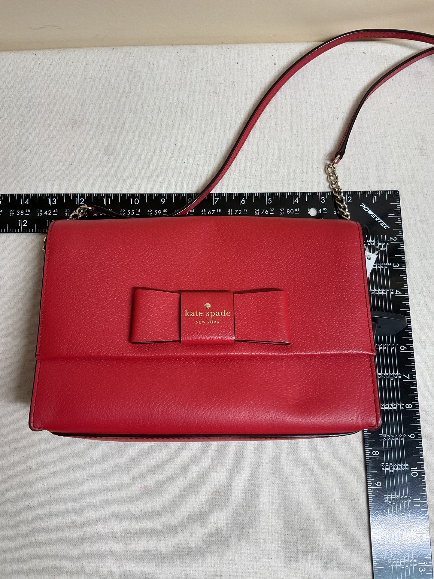 Crossbody Designer By Kate Spade In Red, Size:Small