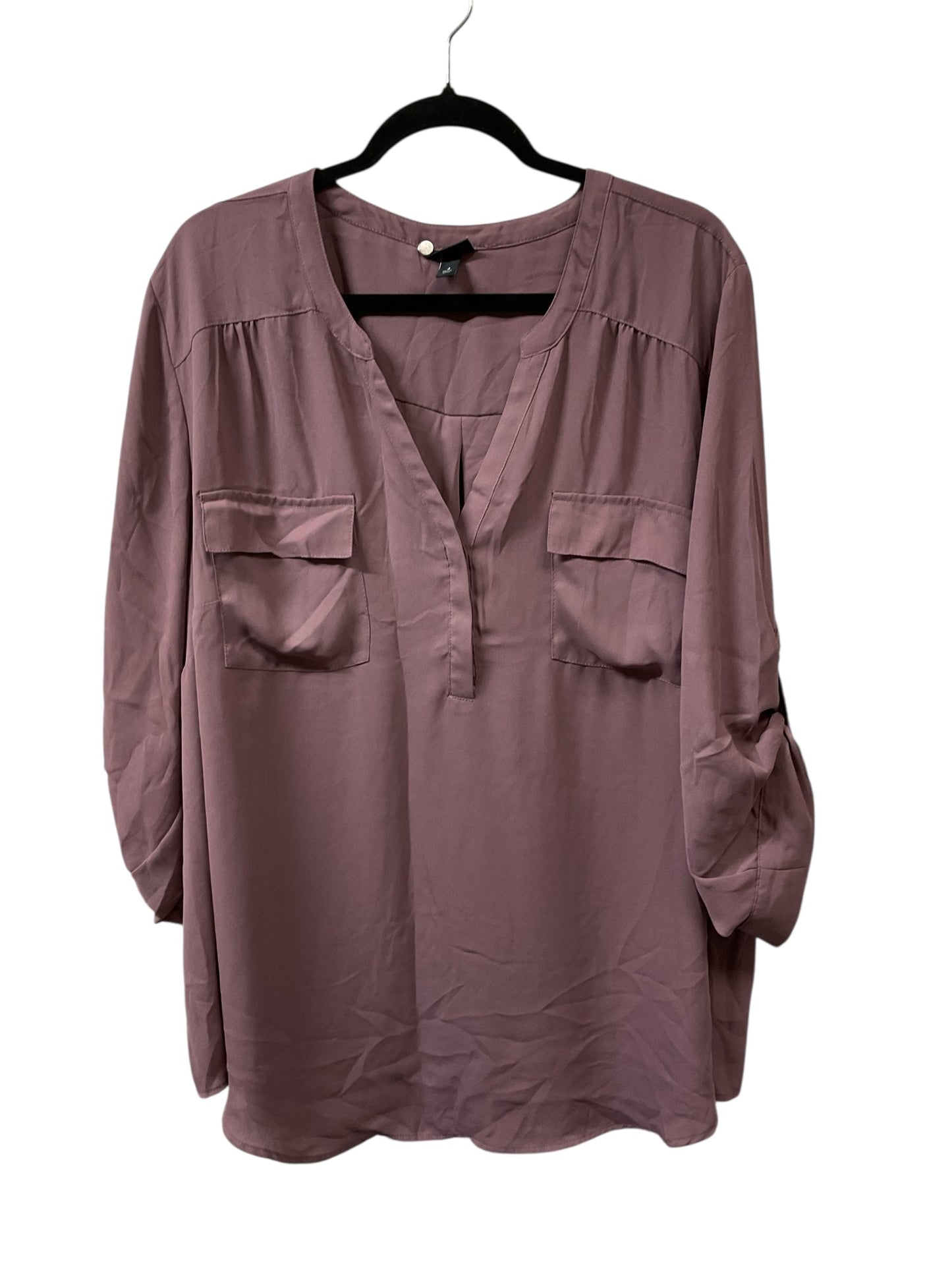 Top Ls By Torrid In Purple, Size:4X