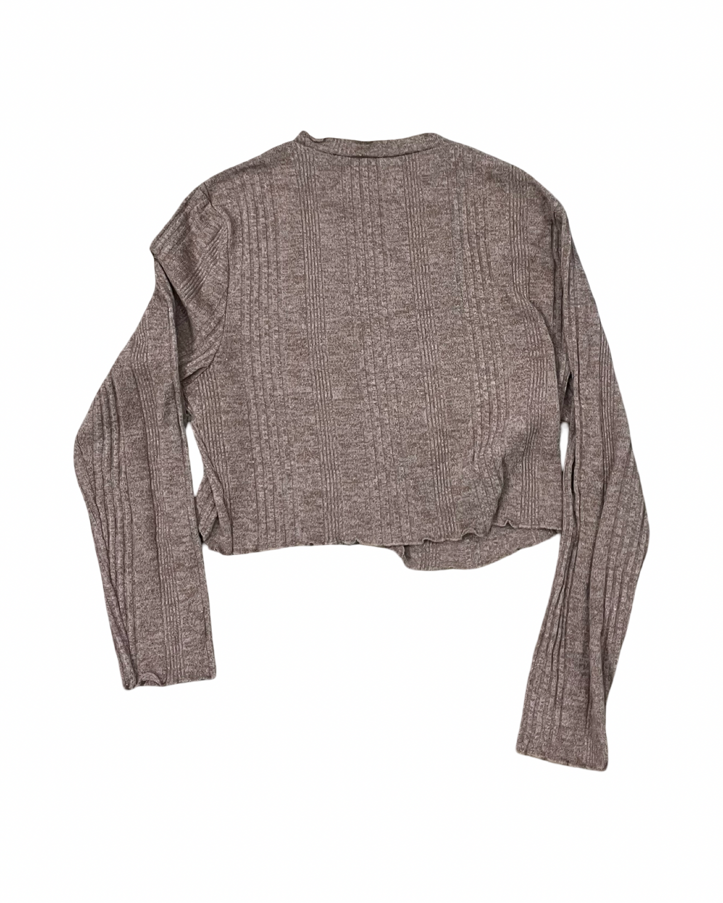 Top Ls Basic By Shein In Brown, Size:2X