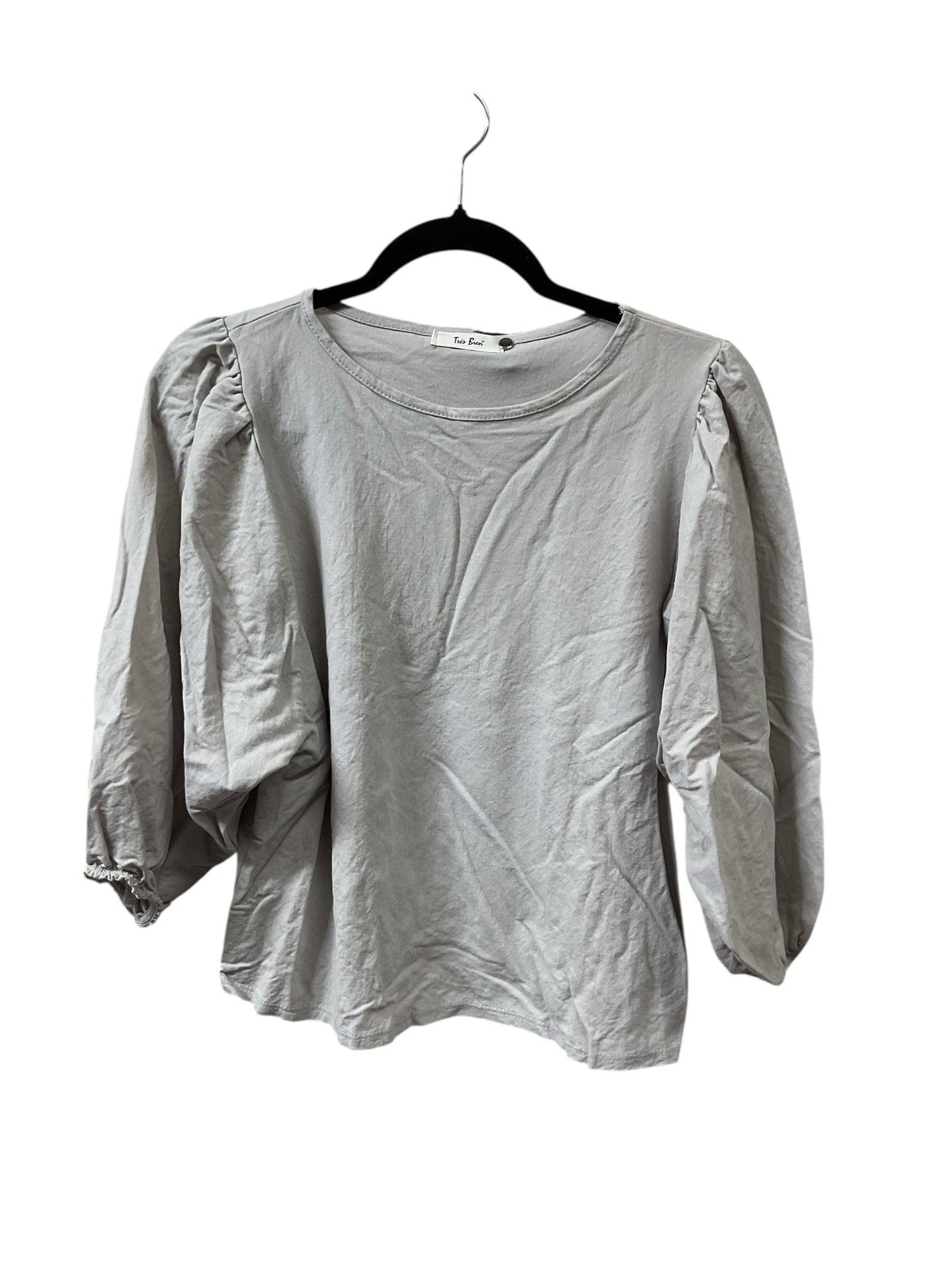 Top Ss By Tres Bien In Grey, Size:S