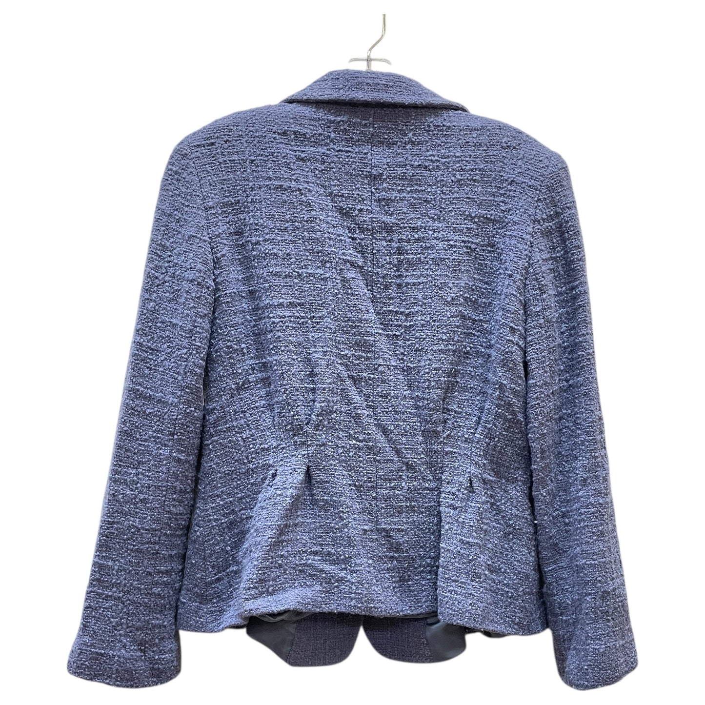 Blazer Designer By Lafayette 148 In Blue, Size:M