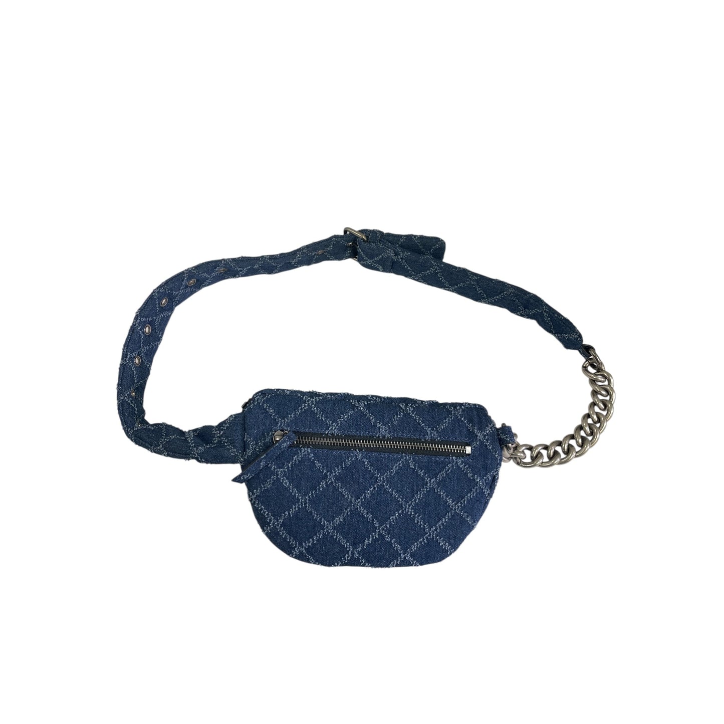Belt Bag Designer By Kurt Geiger In Blue, Size:Small