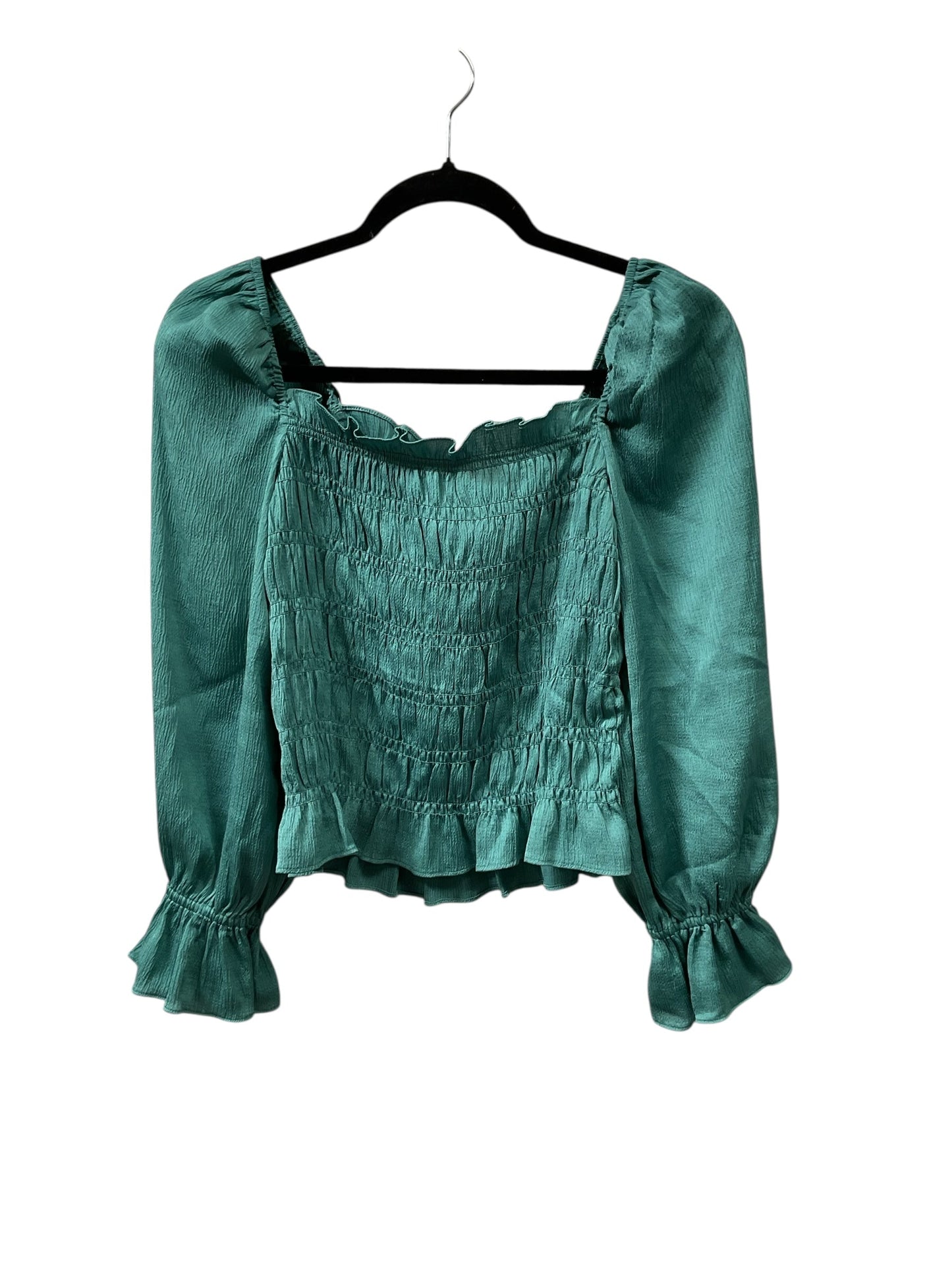 Top Ls By A New Day In Green, Size:Xs