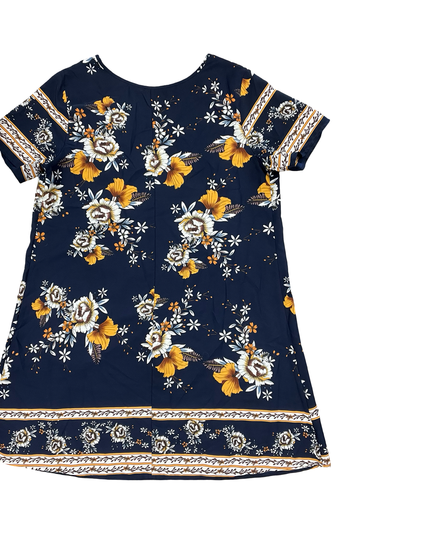 Dress Casual Midi By Shein In Blue, Size:1X