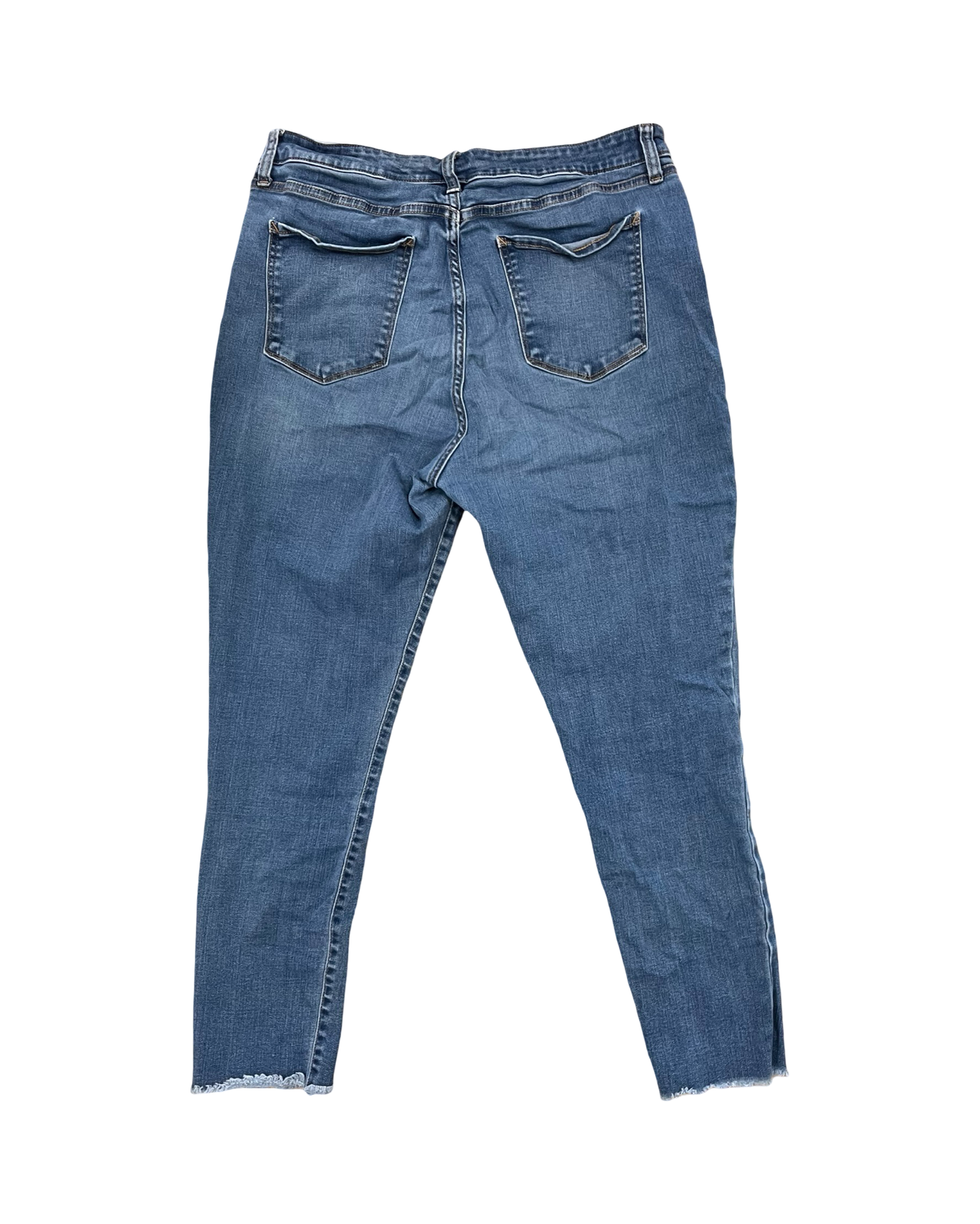 Jeans Jeggings By Ana In Blue Denim, Size:16
