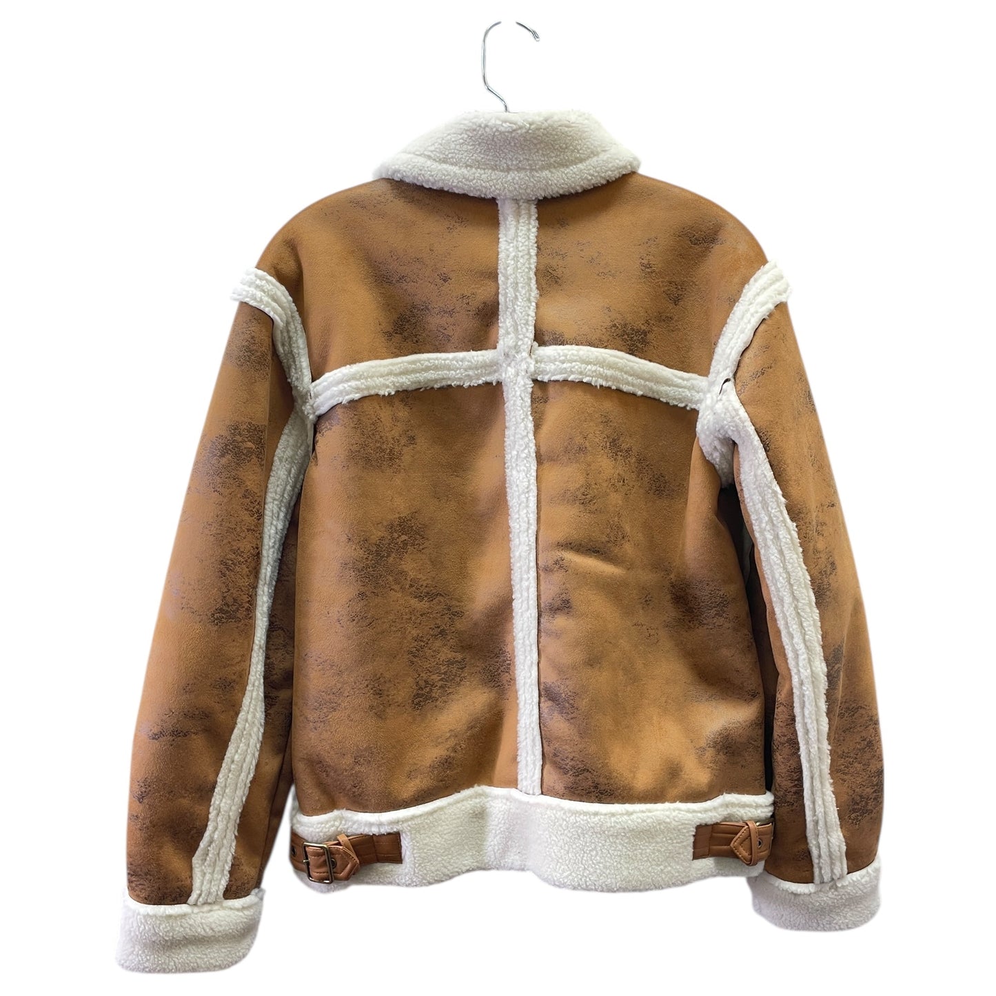 Coat Other By G By Giuliana In Brown & White, Size:Xs