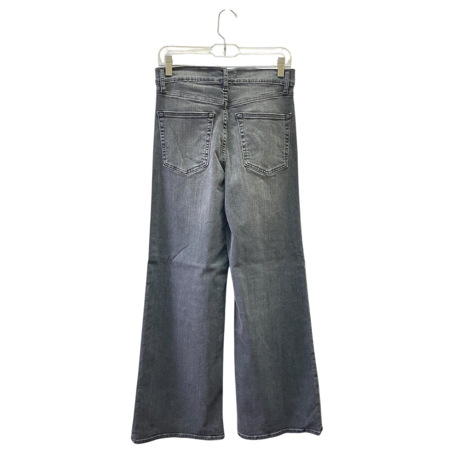 Jeans Wide Leg By Frame In Grey Denim, Size:6