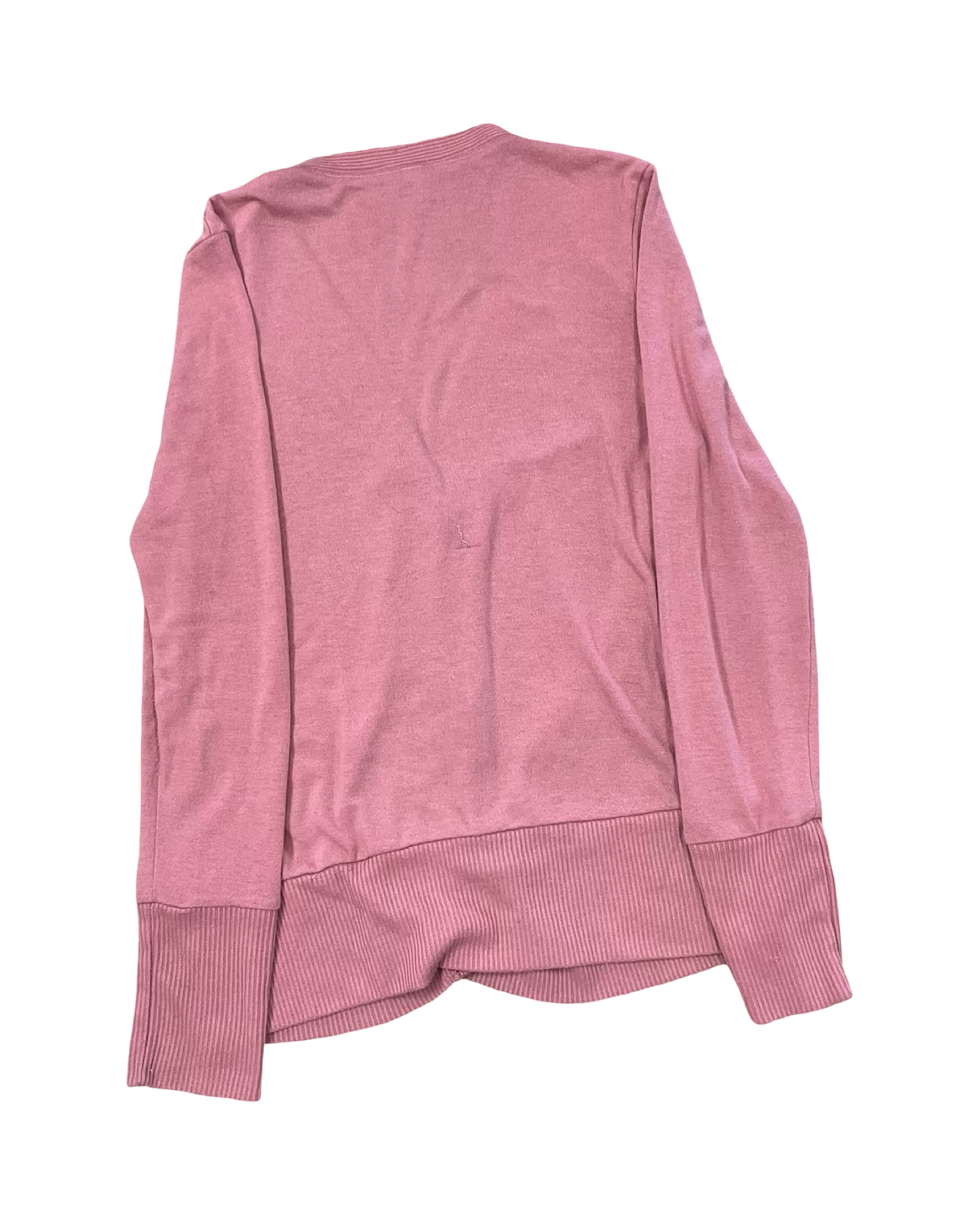Cardigan By Zenana Outfitters In Pink, Size:Xl