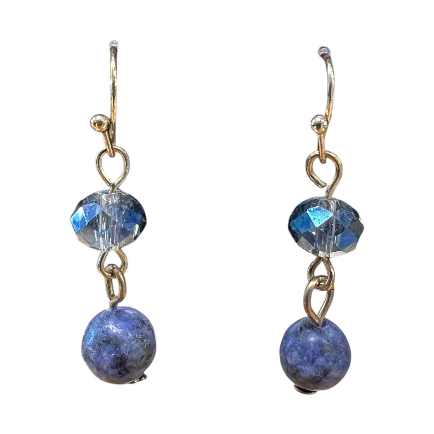 Earrings Dangle/Drop In Blue