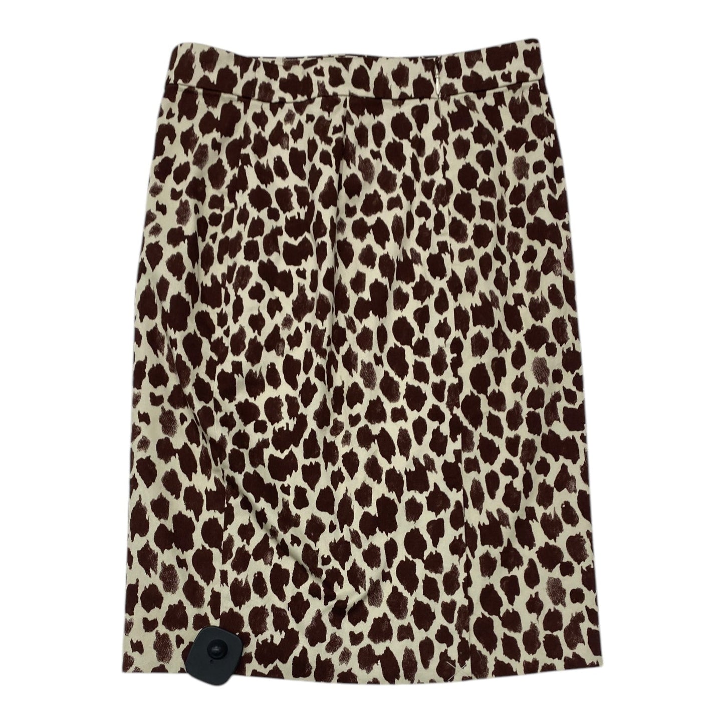 Skirt Midi By J. Crew In Animal Print, Size:0