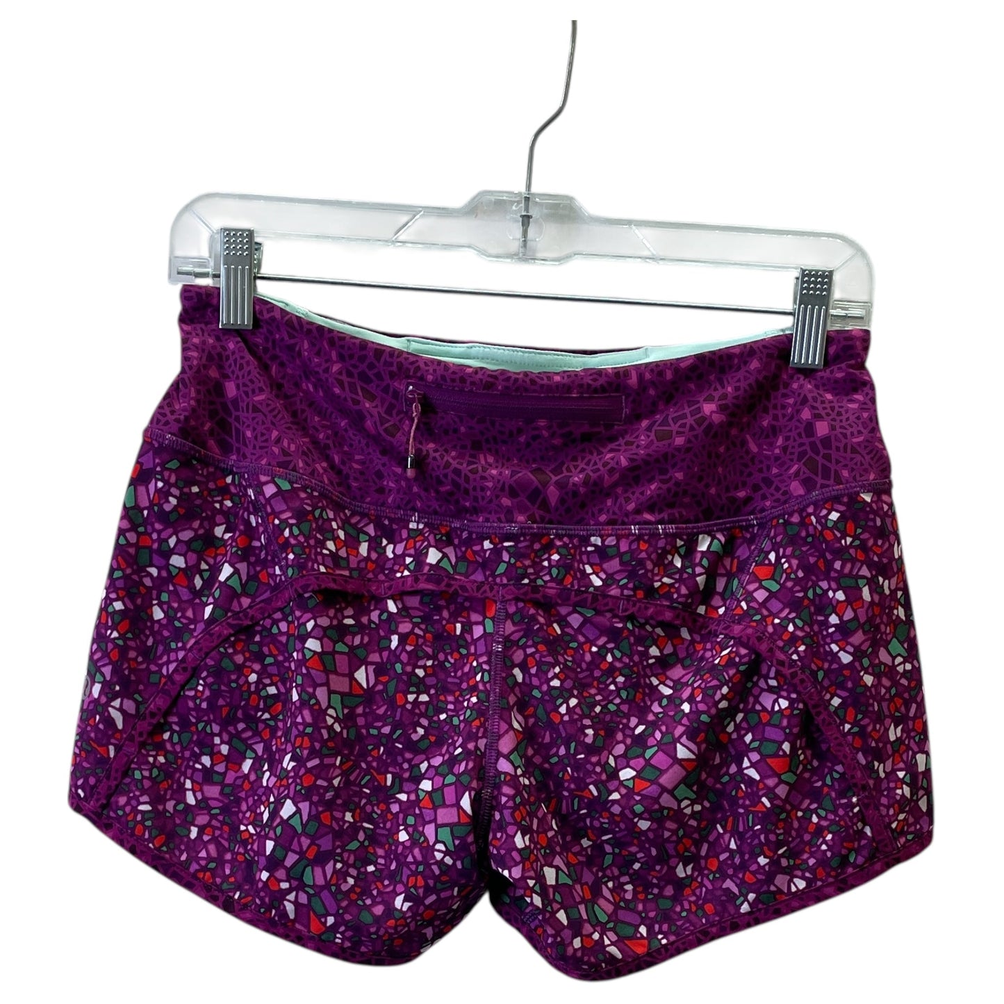 Athletic Shorts By Athleta In Purple, Size:S