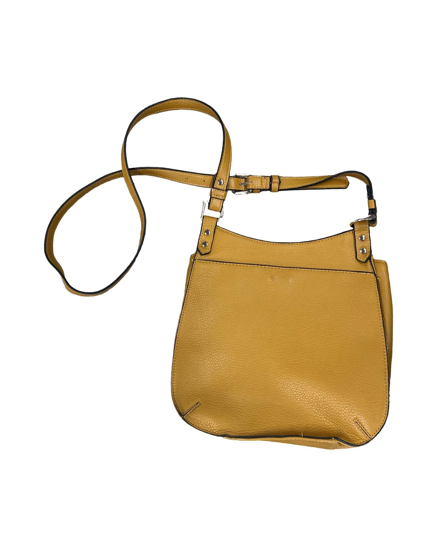 Crossbody By Merona In Gold, Size:Small