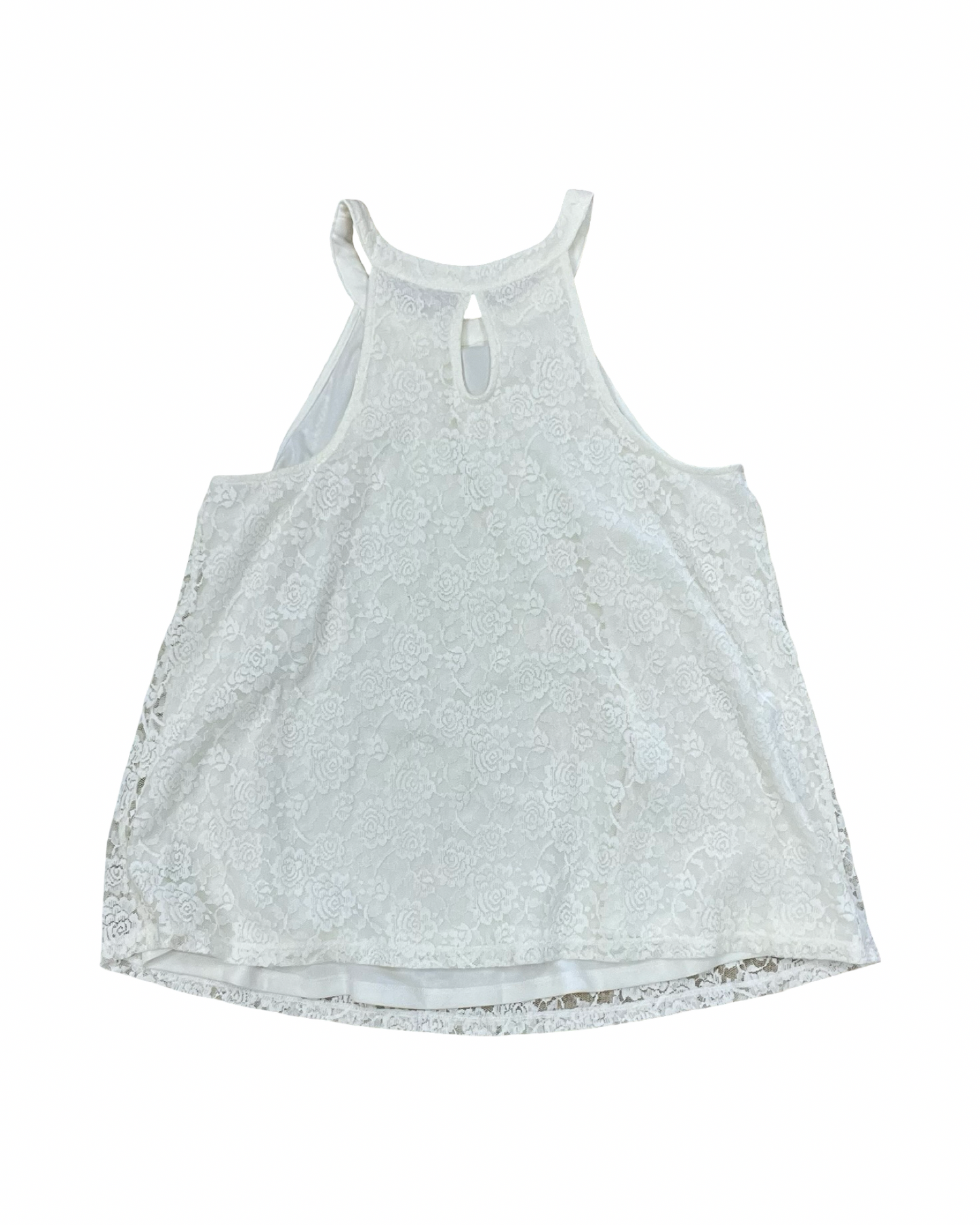 Top Sleeveless By Torrid In Cream, Size:M
