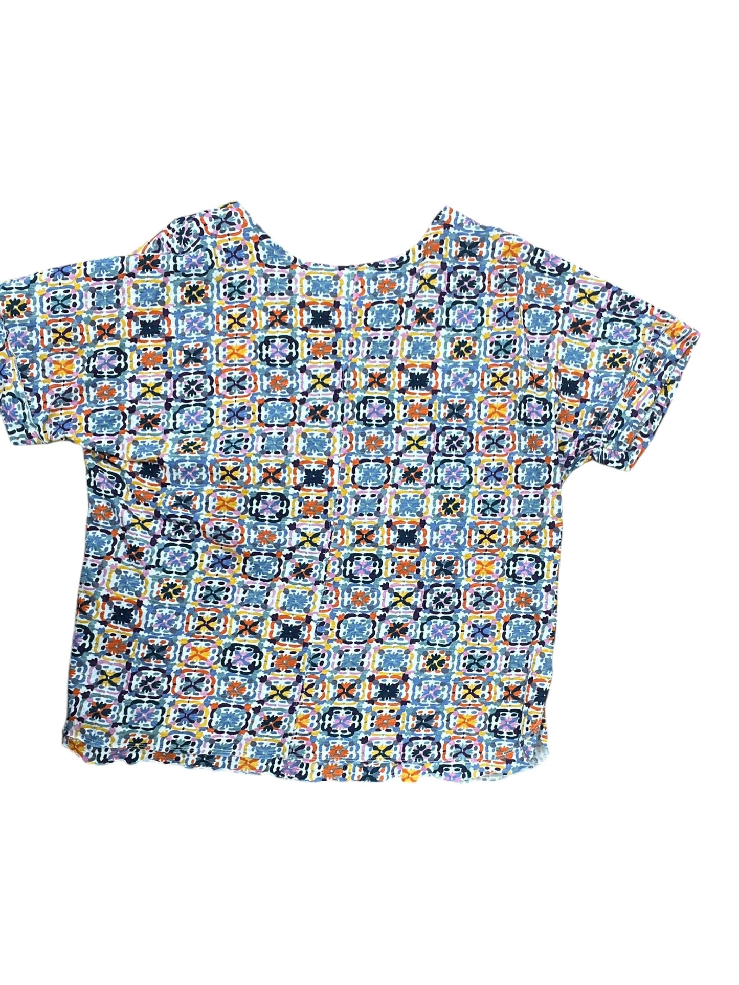 Top Sleeveless By Intro In Blue & Purple, Size:M