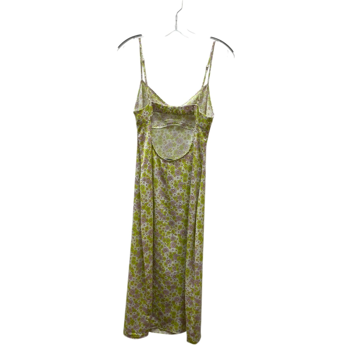 Dress Casual Maxi By Zara In Floral Print, Size:M