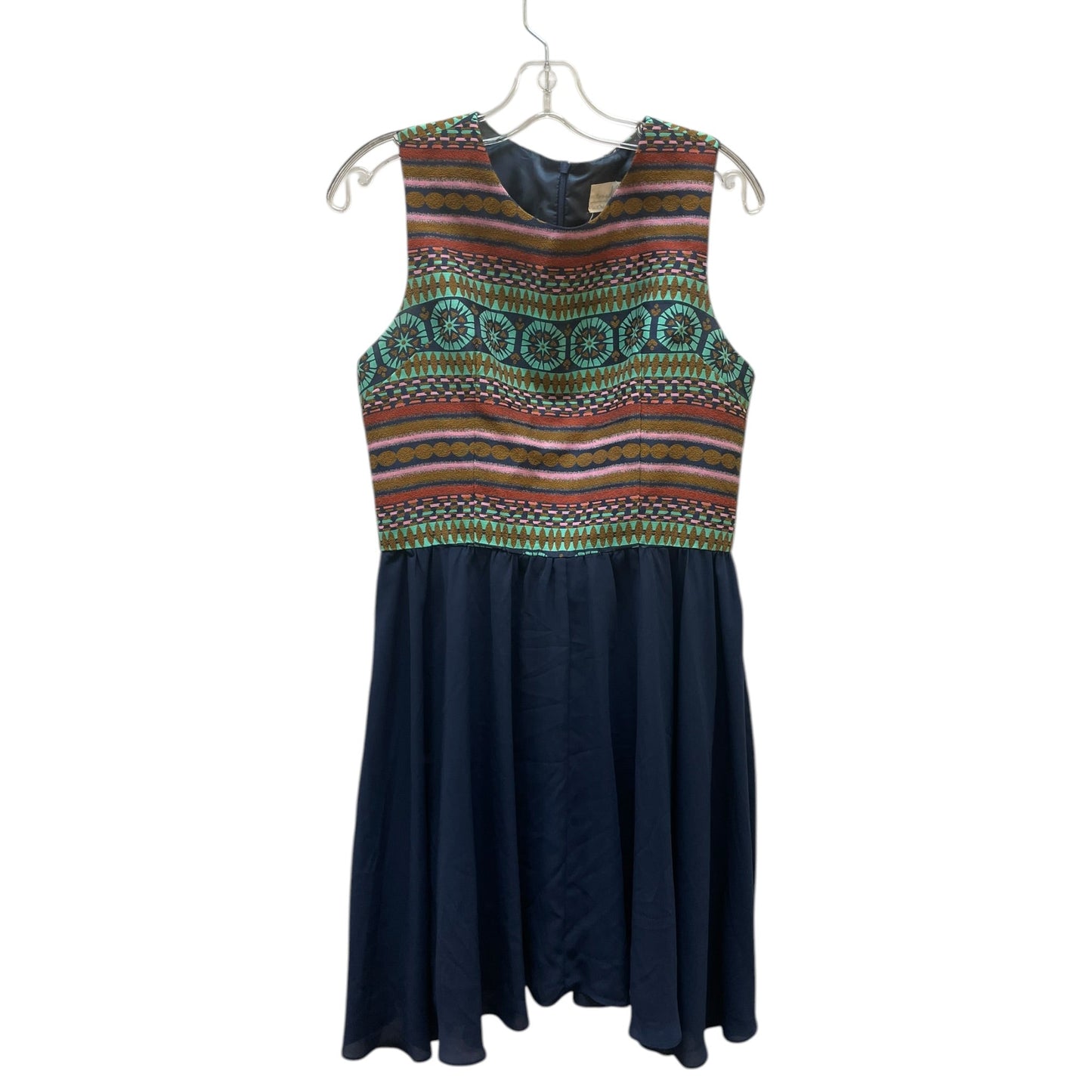Dress Party Midi By Nomad Morgan Taylor In Blue, Size:L
