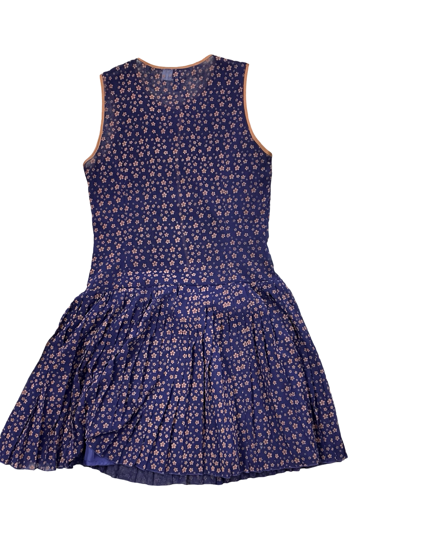 Dress Casual Midi By Lovestitch In Blue & Orange, Size:S