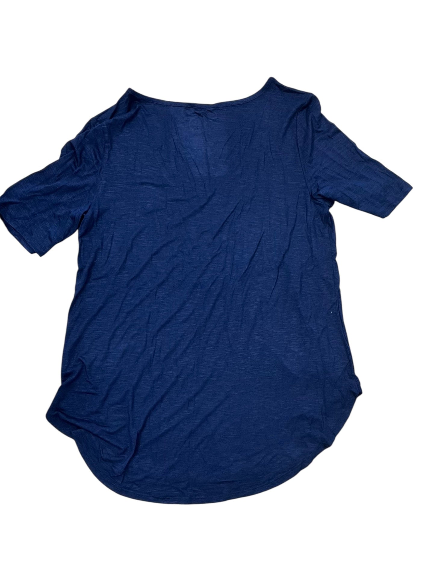 Top Ss Basic By Maurices In Blue, Size:L