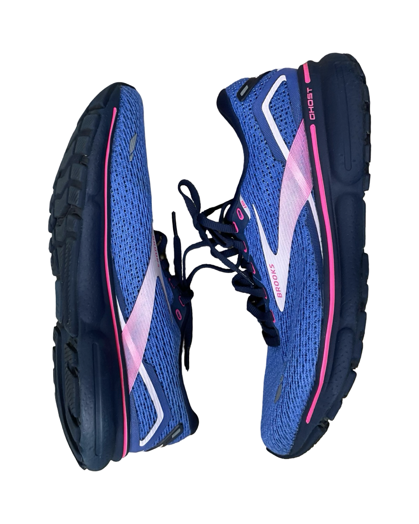 Shoes Athletic By Brooks In Blue & Pink, Size:9.5