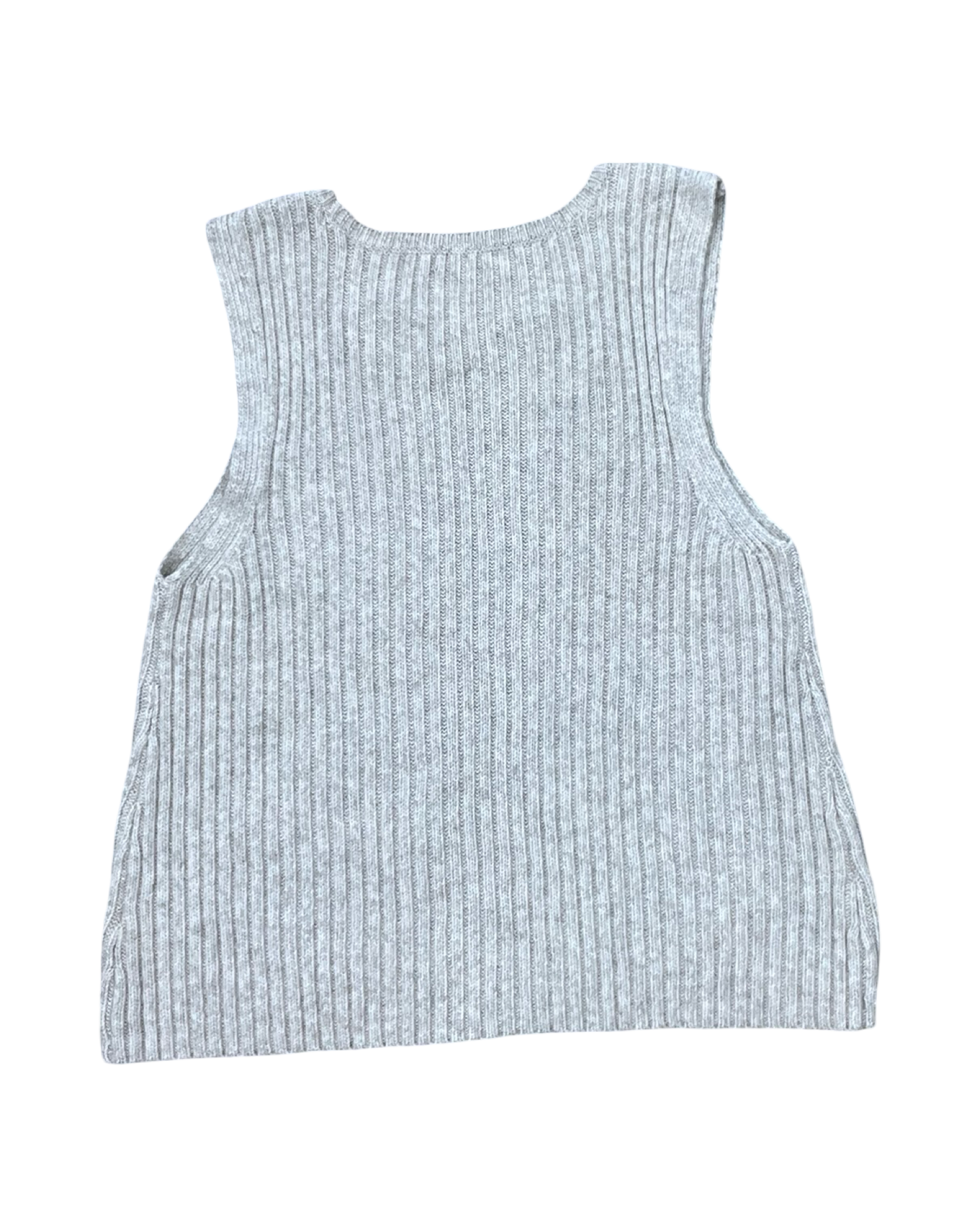 Top Sleeveless By Sonoma In Tan, Size:1X