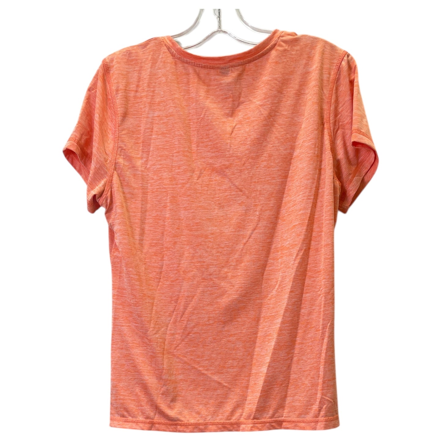 Athletic Top Ss By Adidas In Orange, Size:L