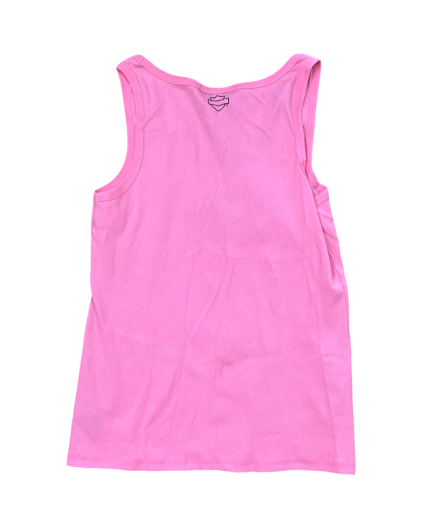 Top Sleeveless By Harley Davidson In Pink, Size:2X
