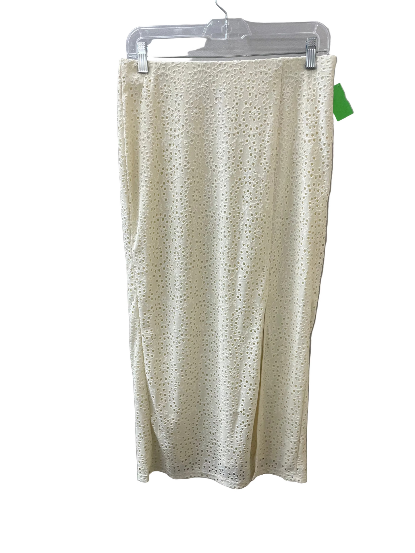 Skirt Maxi By A New Day In Cream, Size:6