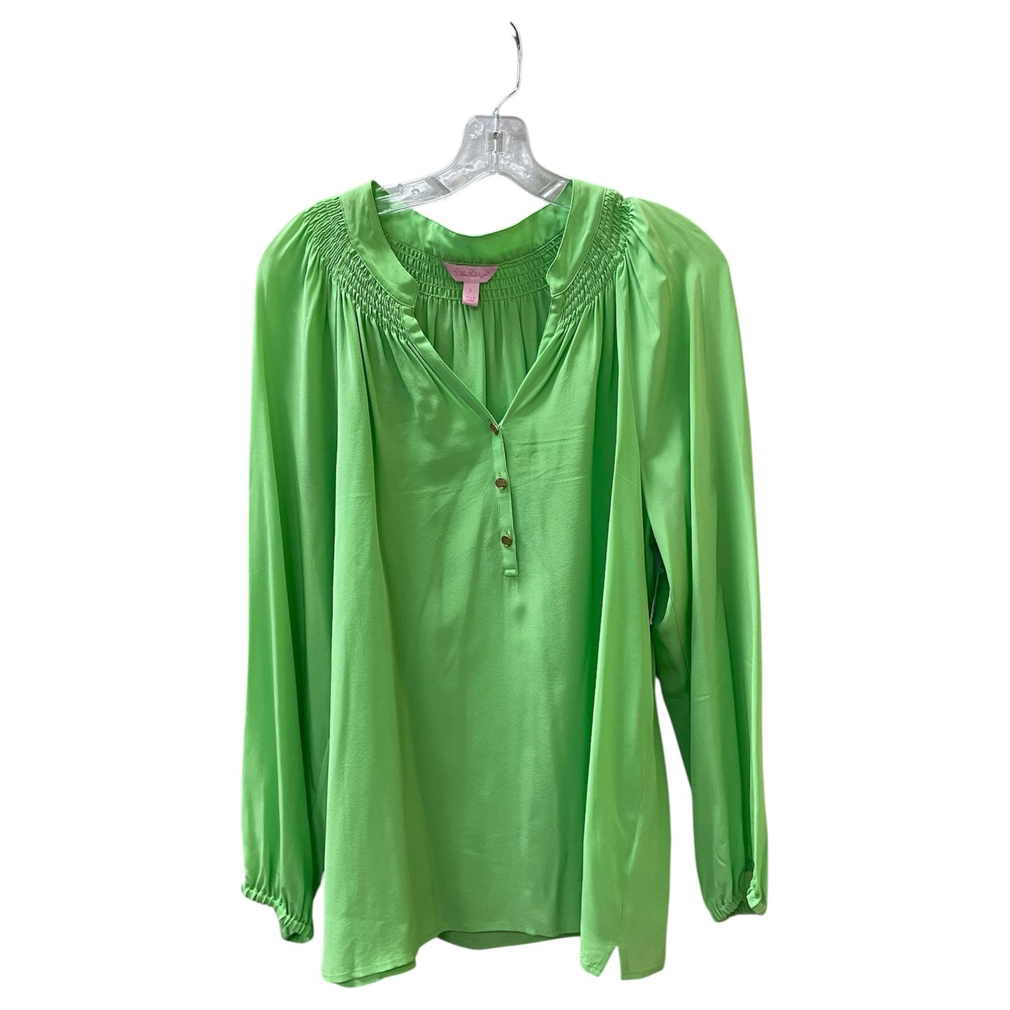 Top Ls Designer By Lilly Pulitzer In Green, Size:L