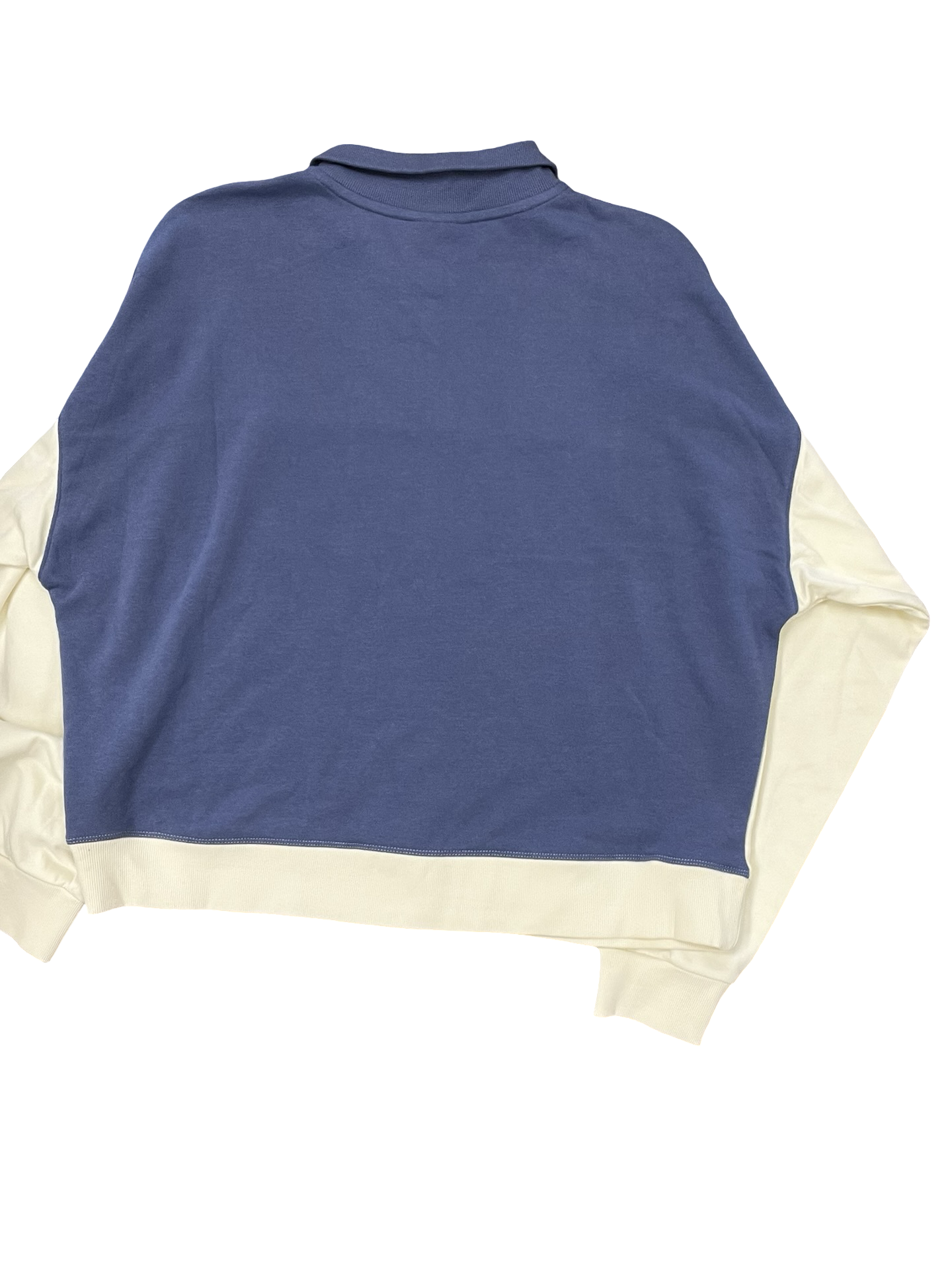 Athletic Sweatshirt Collar By Champion In Cream, Size:Xl