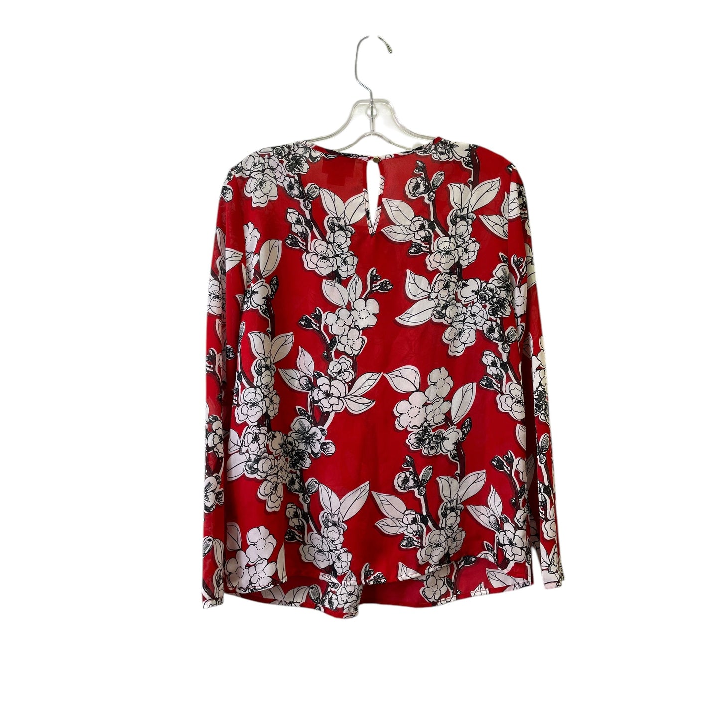 Top Ls By Liz Claiborne In Red & White, Size:S