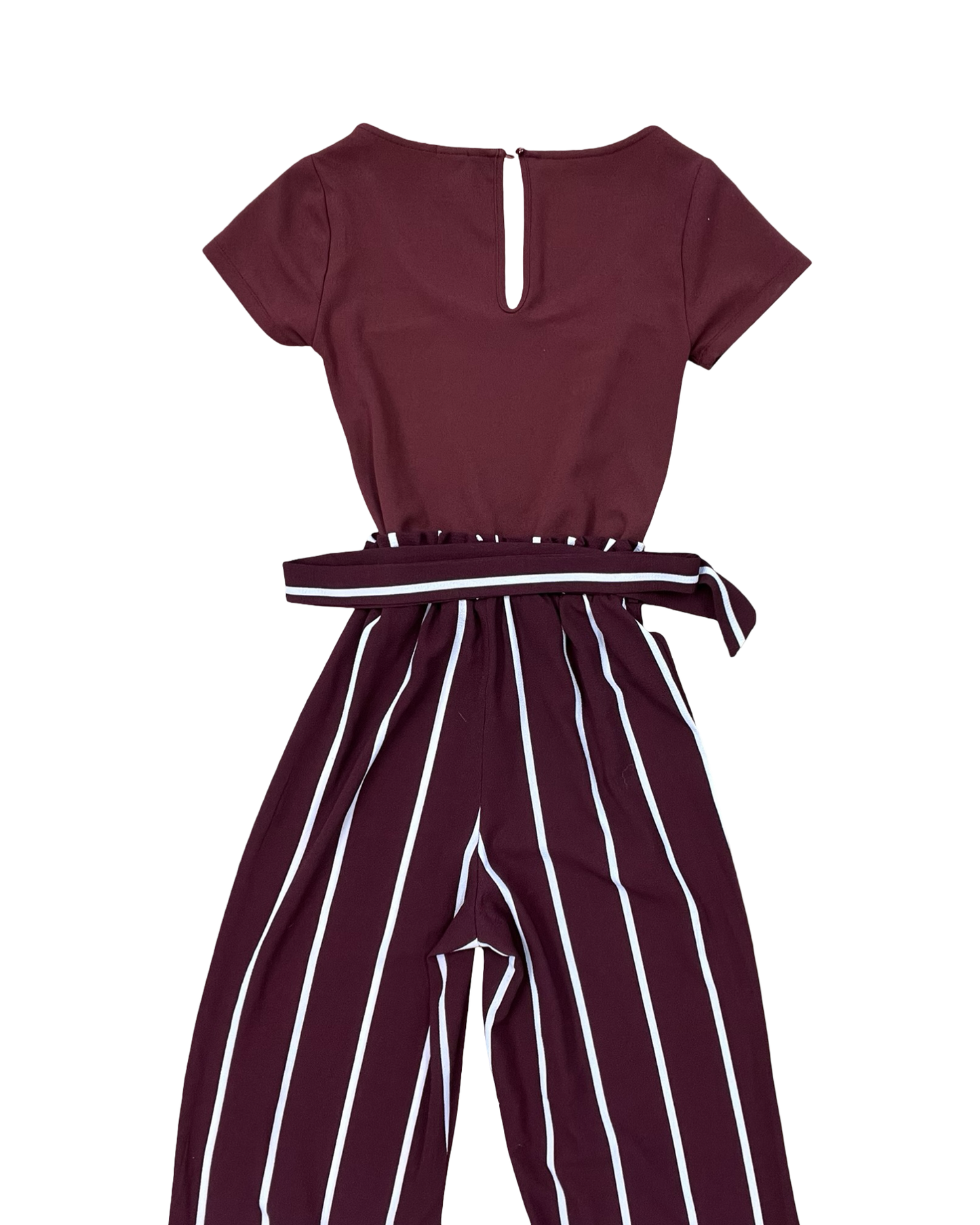 Jumpsuit By Blue Rain In Maroon, Size:Xs