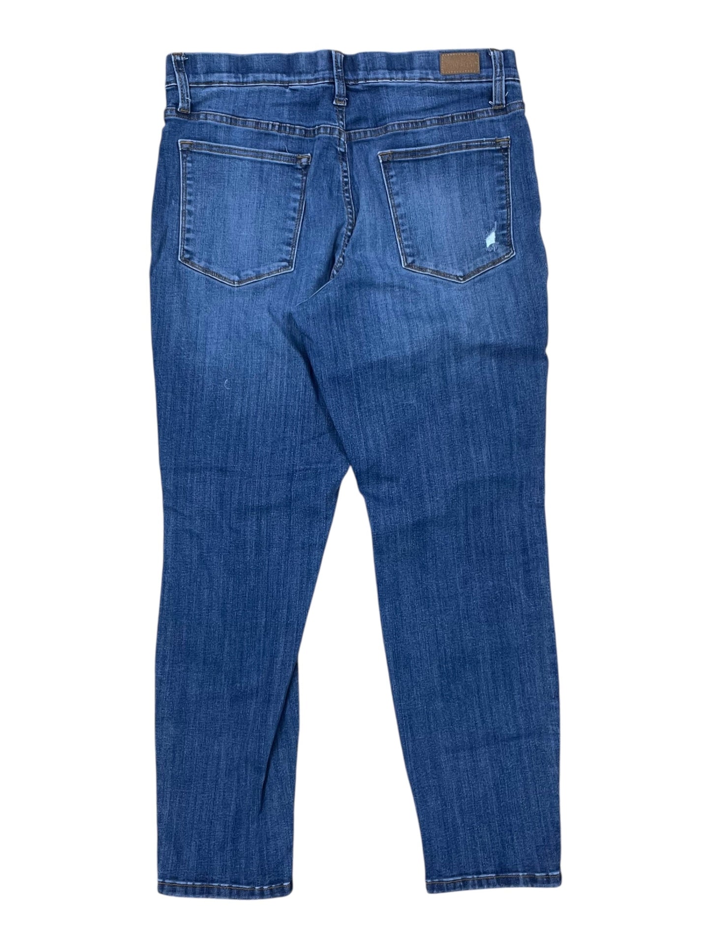 Jeans Straight By Judy Blue In Blue Denim, Size:10