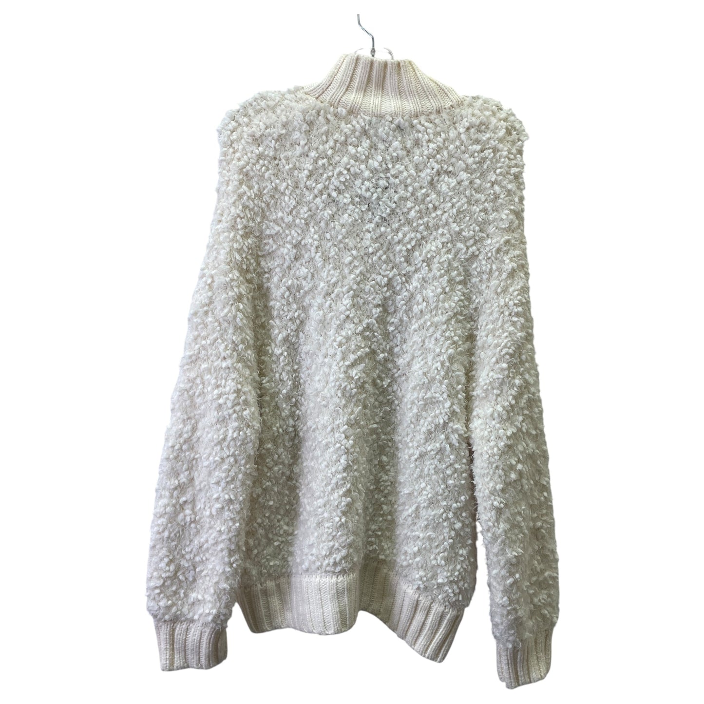 Sweater By Express In Ivory, Size:L
