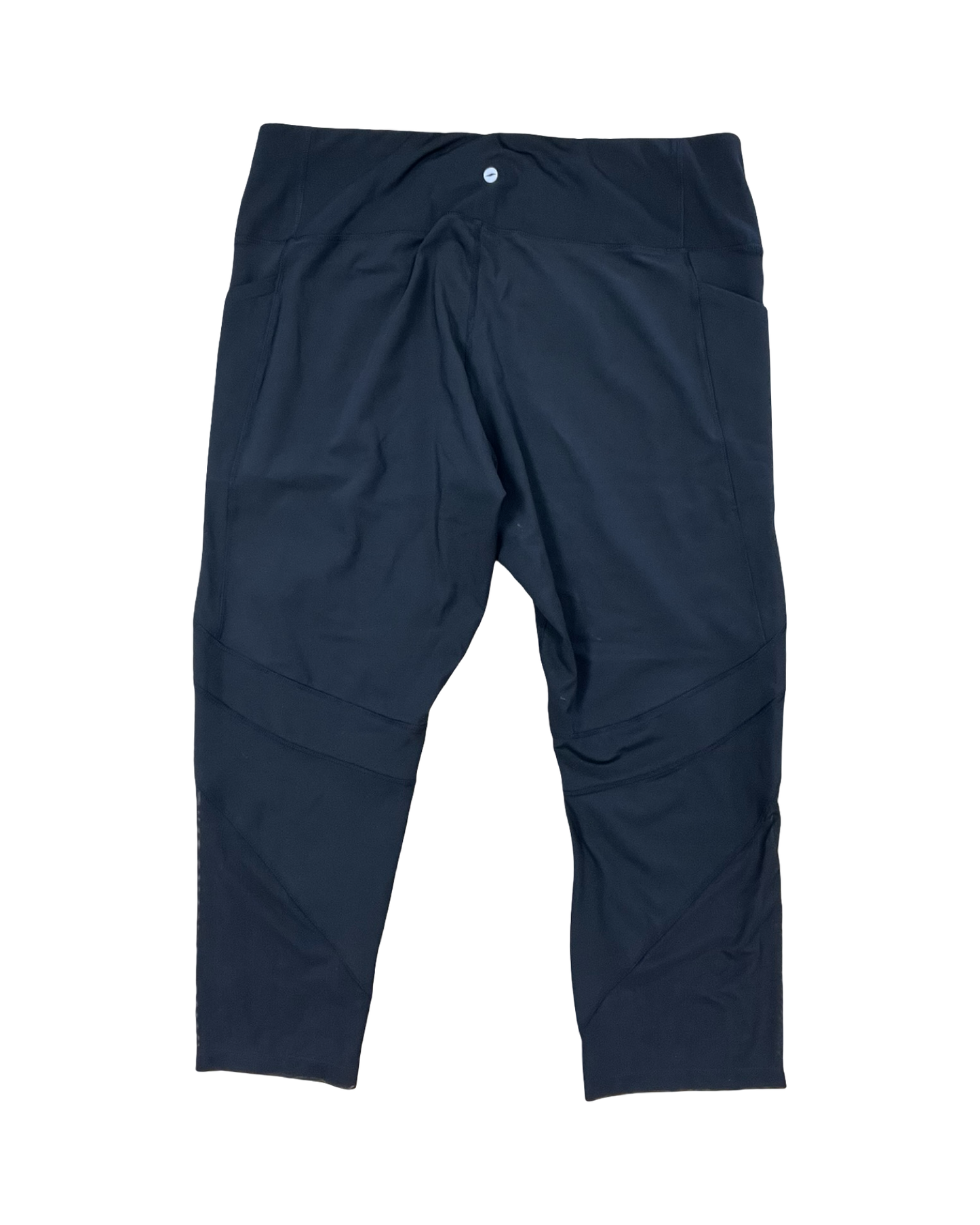 Athletic Capris By Avia In Black, Size:2X