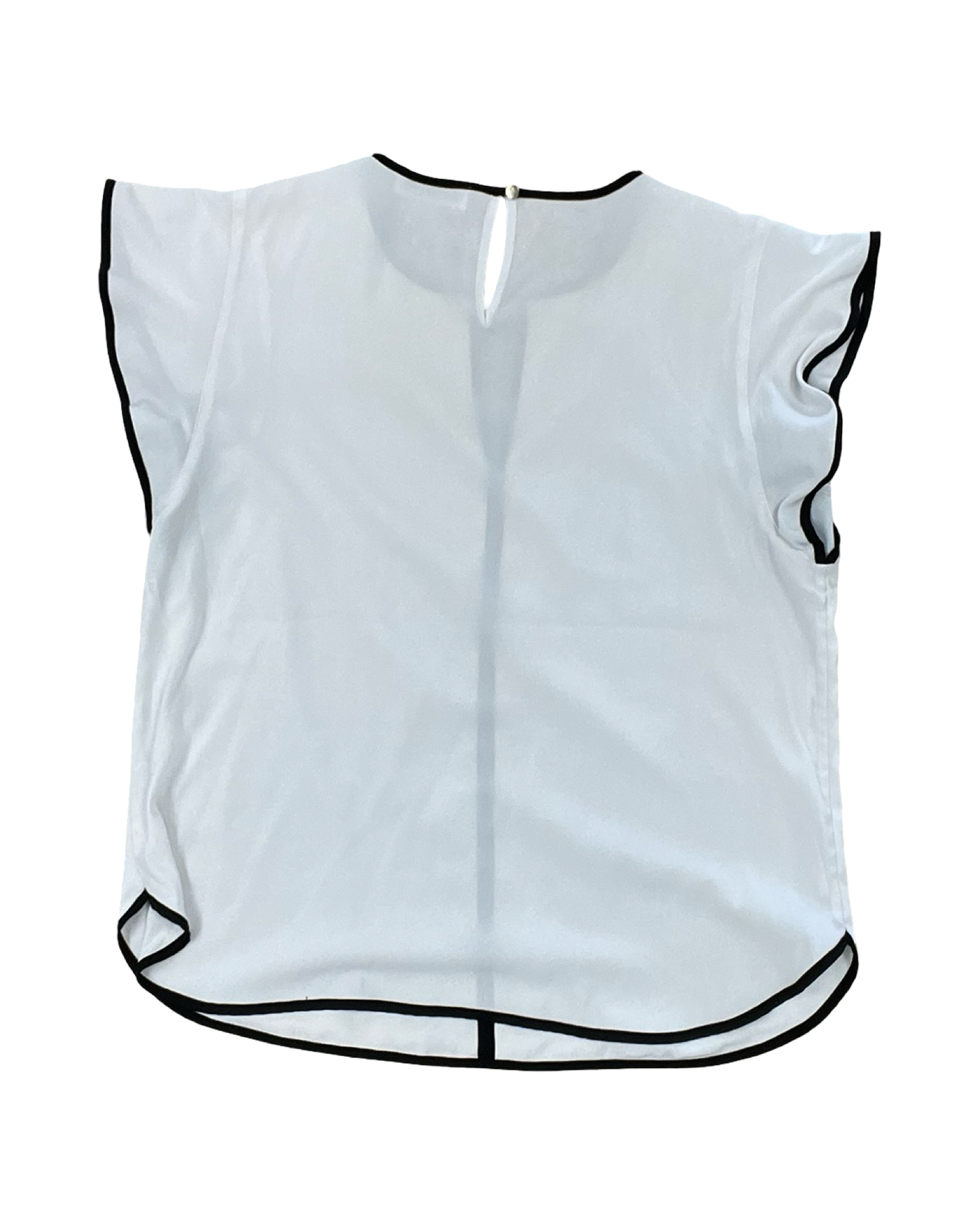 Top Ss By Calvin Klein In Black & White, Size:S