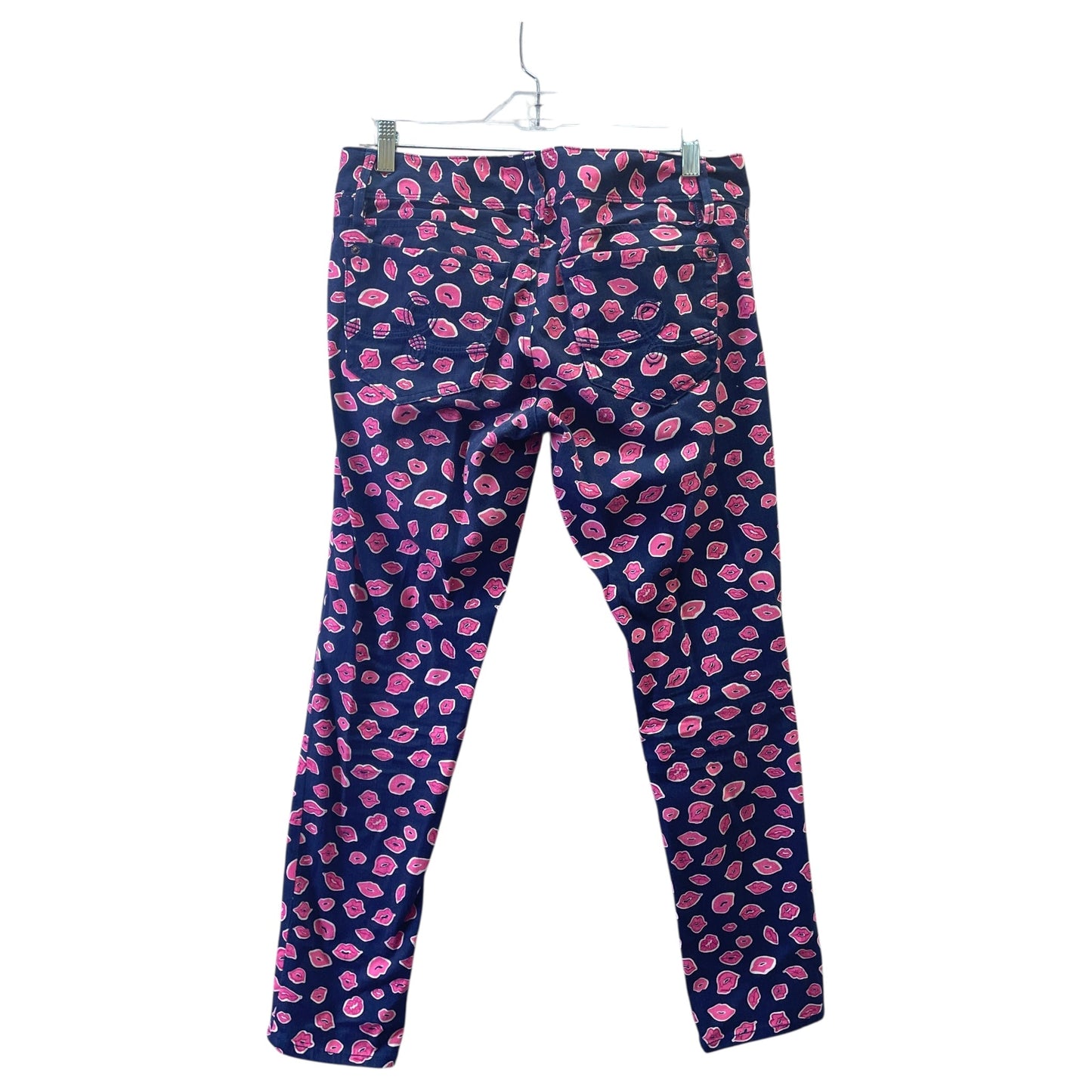 Jeans Designer By Lilly Pulitzer In Blue & Pink, Size:4