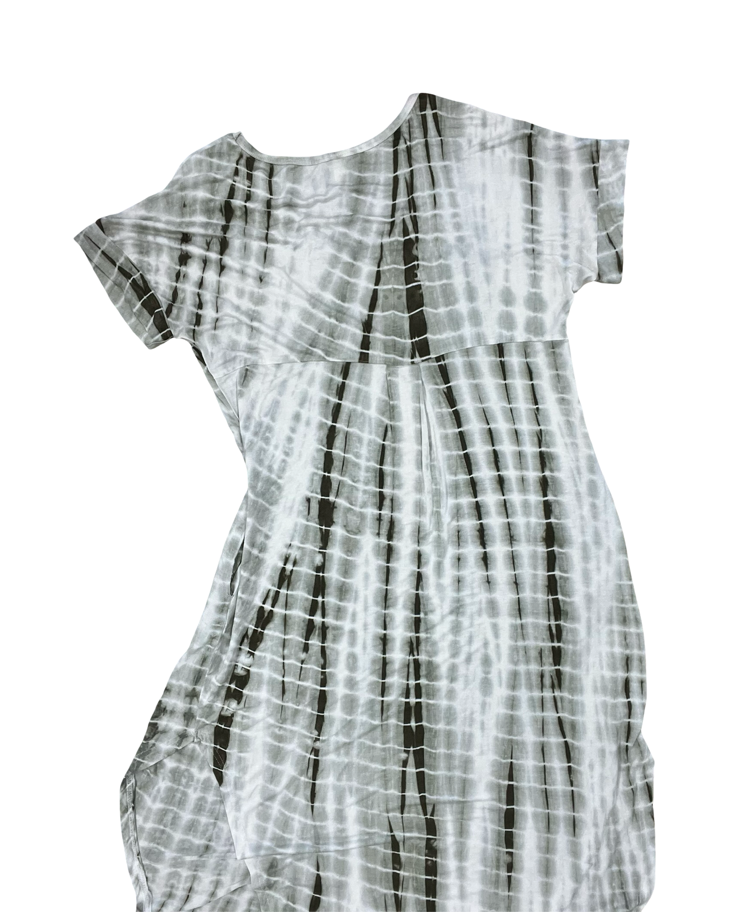 Dress Casual Maxi By Clothes Mentor In Green & White, Size:Xl